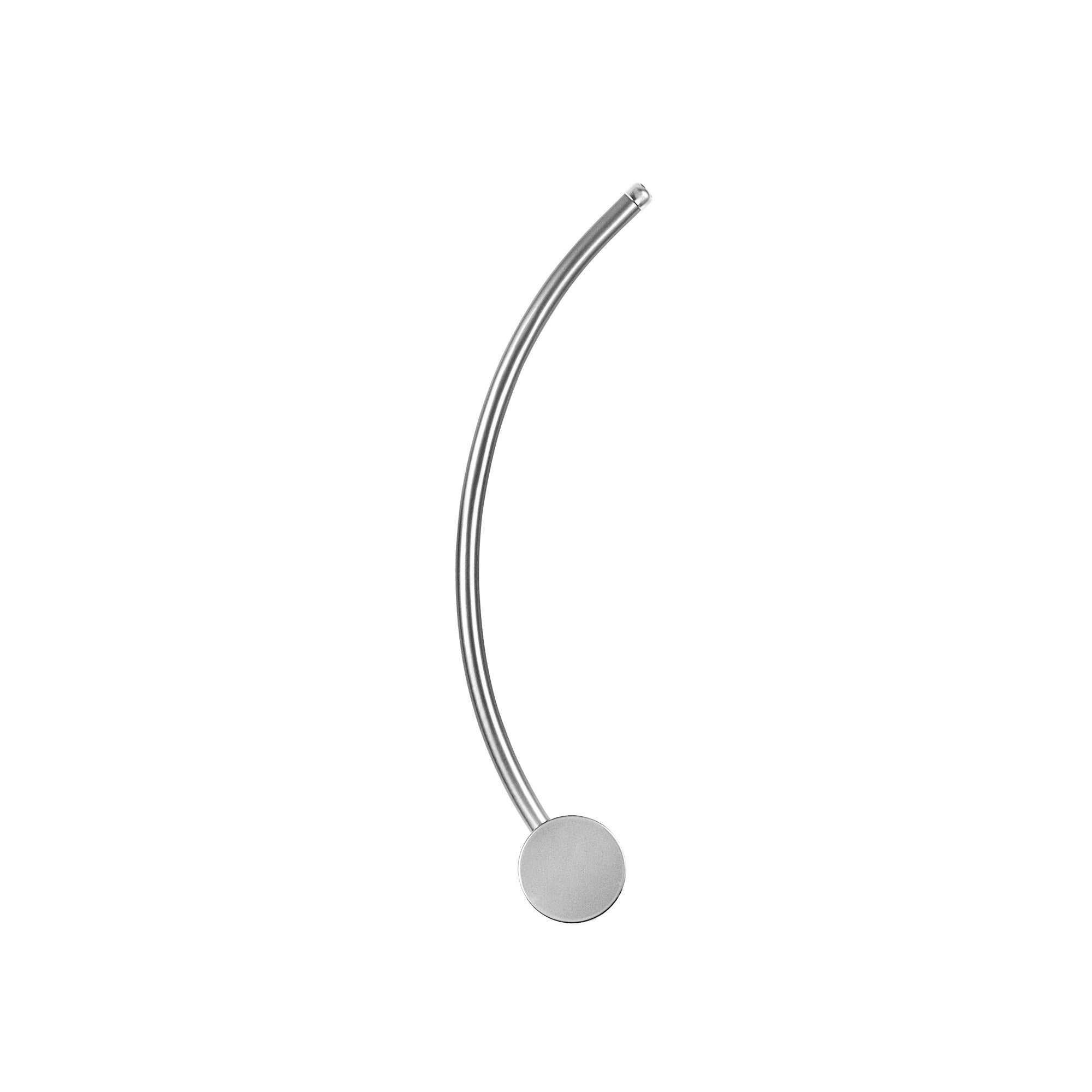 Candeeiro de Parede cromada elegante, corpo de metal, 49 x 15 x 10 cm | LED SMD 7W 3000K | Classificação IP20, perfeita para decoração moderna e iluminação ambiente