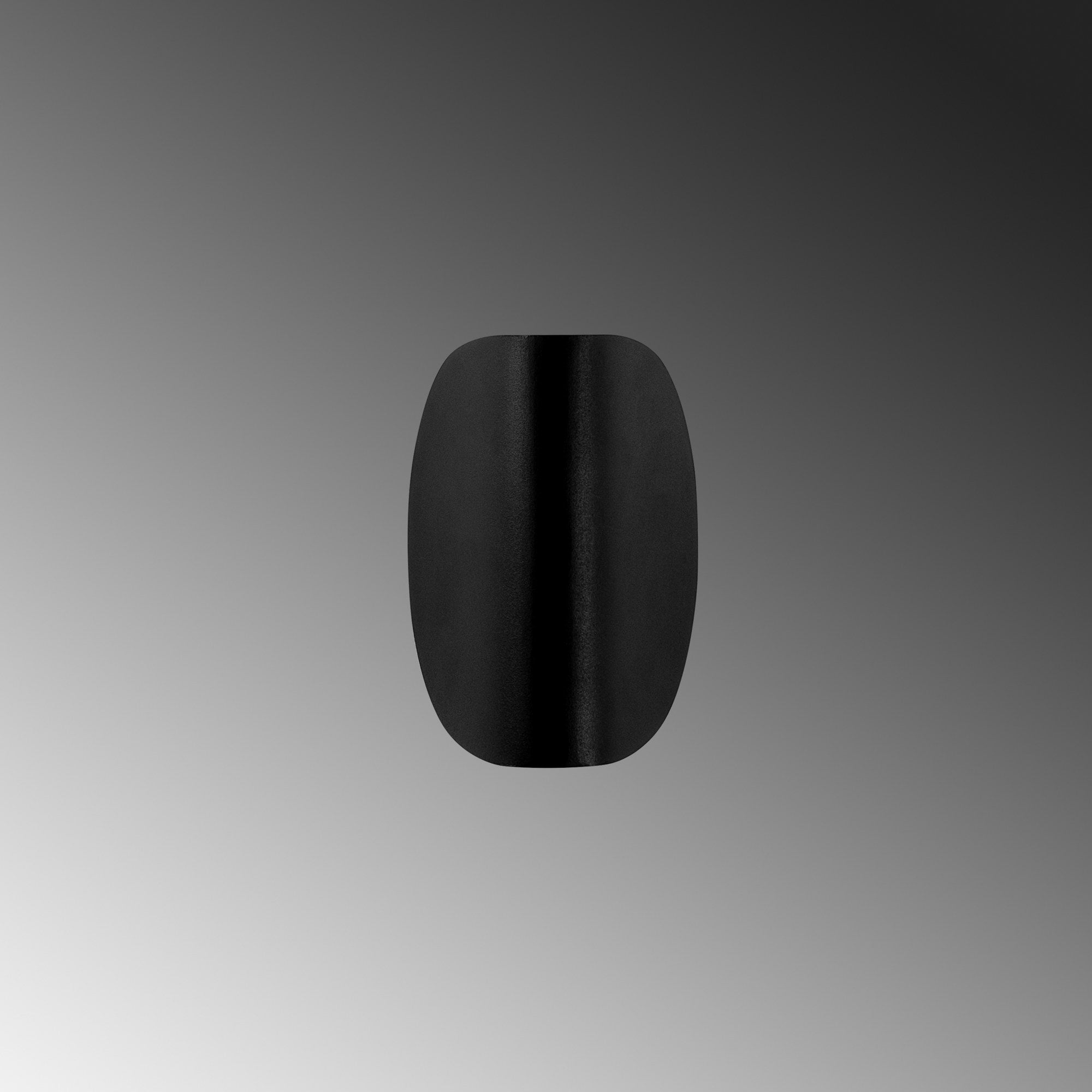 Luminária de parede preta elegante, corpo de metal, 17x12x13 cm | IP20, LED 1W 3000K | Ideal para decoração moderna e iluminação ambiente
