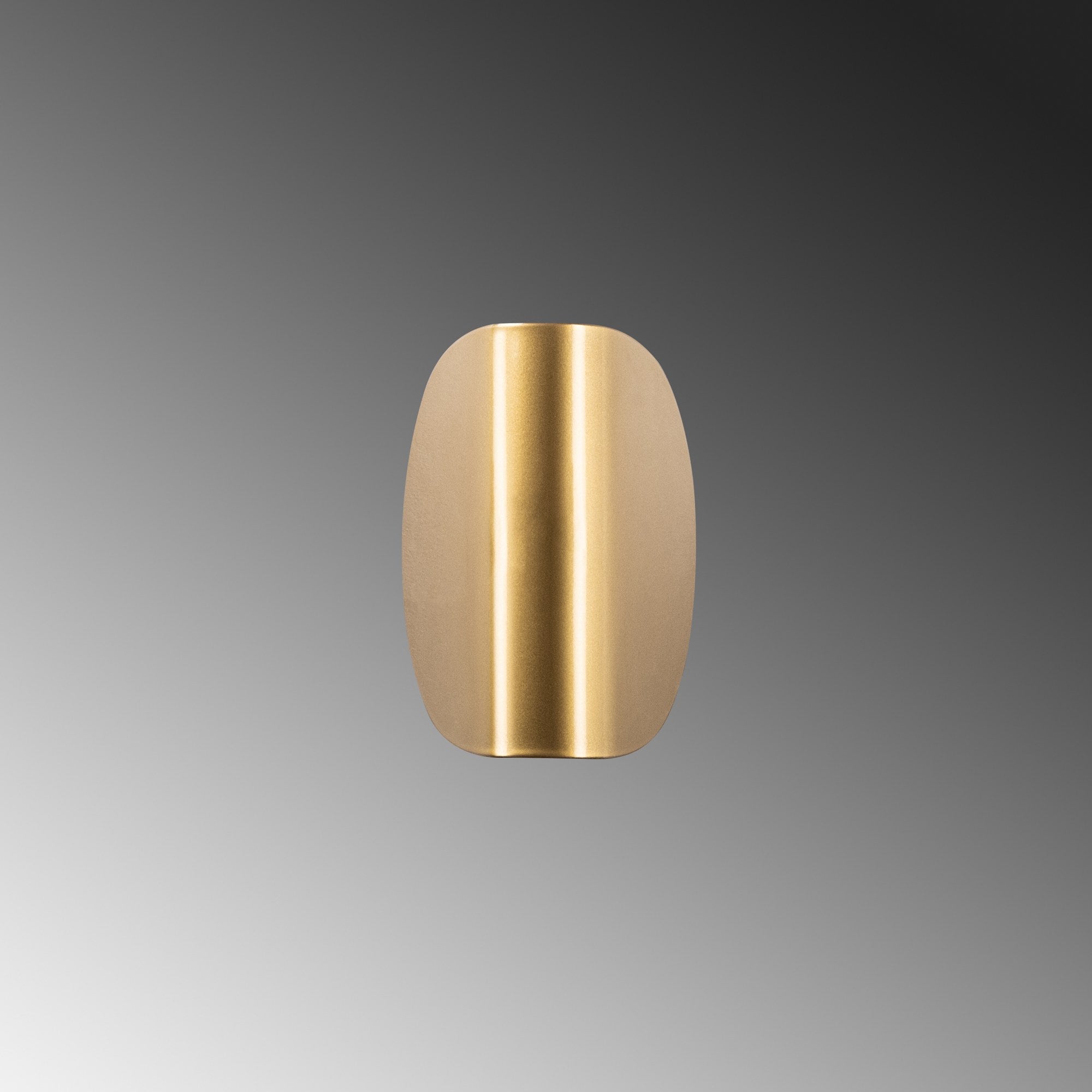 Luminária de Parede Elegante Dourada, Corpo em Metal, 17x12x13 cm | IP20, LED 1W 3000K | Iluminação Elegante para Decoração e Ambiente Modernos