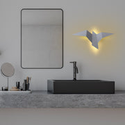 Candeeiro de Parede cinza elegante, corpo de metal, 56 x 14 x 24 cm | IP20, LED 1W 3000K | Design moderno para casa e escritório, solução de iluminação elegante