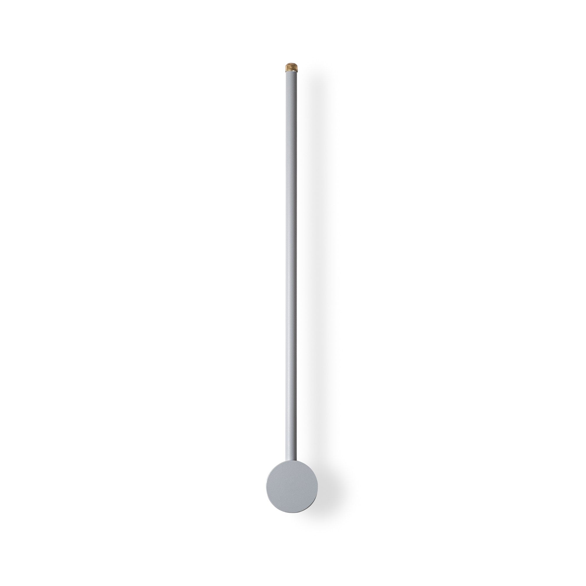 Candeeiro de Parede cinza elegante, corpo de metal, 62 x 10 x 7 cm | LED SMD 8W 3000K | Classificação IP20 | Perfeito para decoração moderna e iluminação ambiente