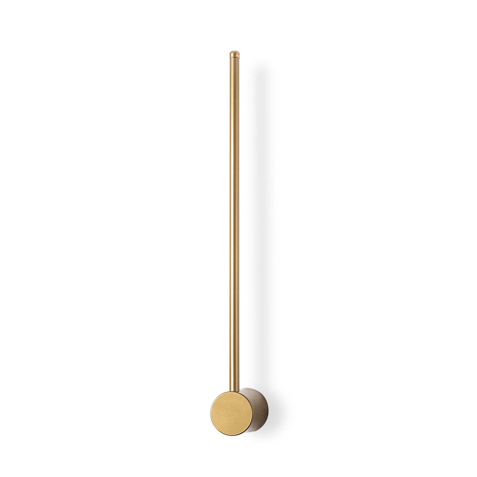 Candeeiro de Parede Elegante Dourada, Corpo em Metal, 62 x 10 x 7 cm | LED SMD 8W 3000K | Iluminação Elegante para Decoração Moderna, Classificação IP20