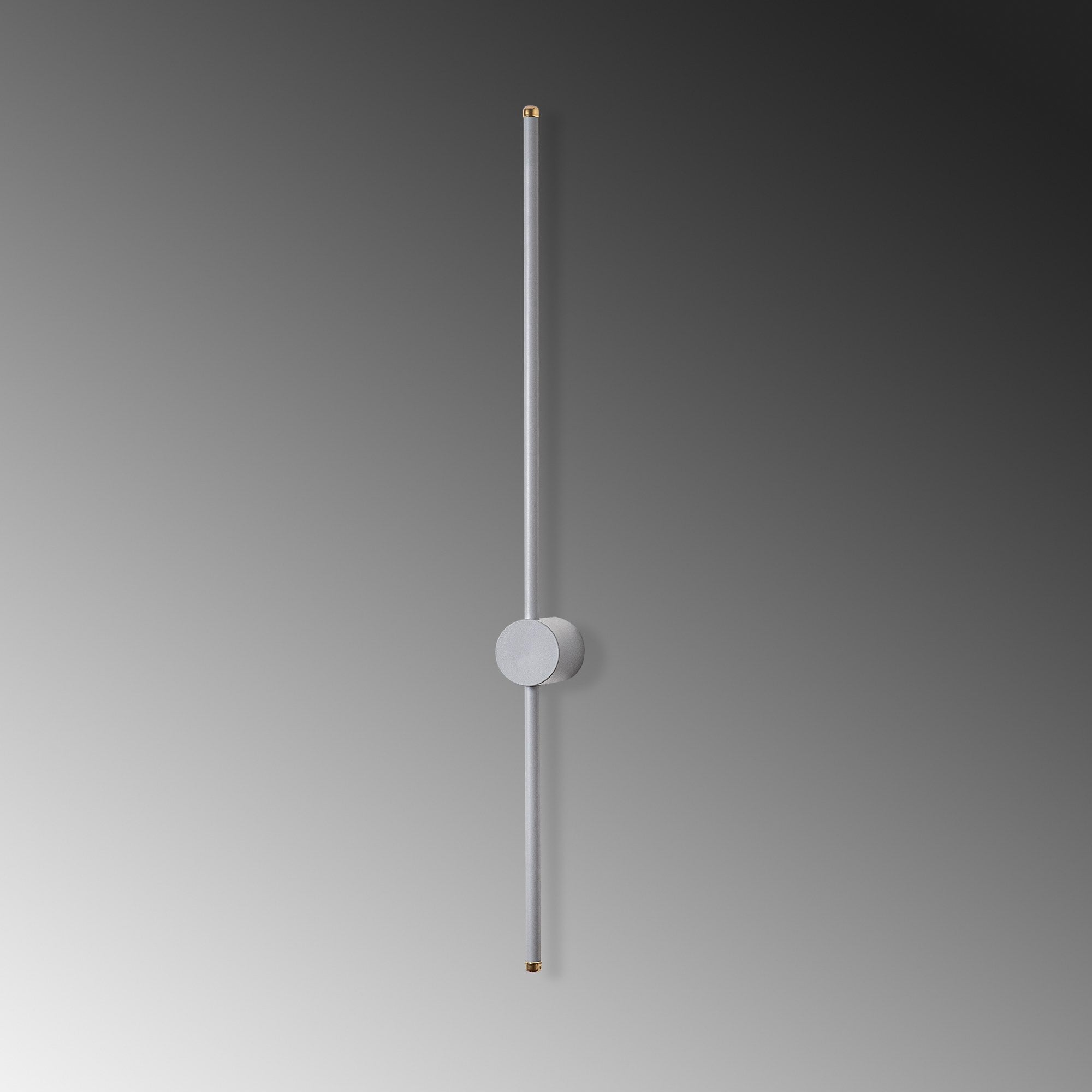 Candeeiro de Parede cinza elegante, corpo de metal, 91 x 10 x 7 cm | LED SMD 13 W 3000 K | Classificação IP20 | Perfeito para decoração moderna e iluminação ambiente