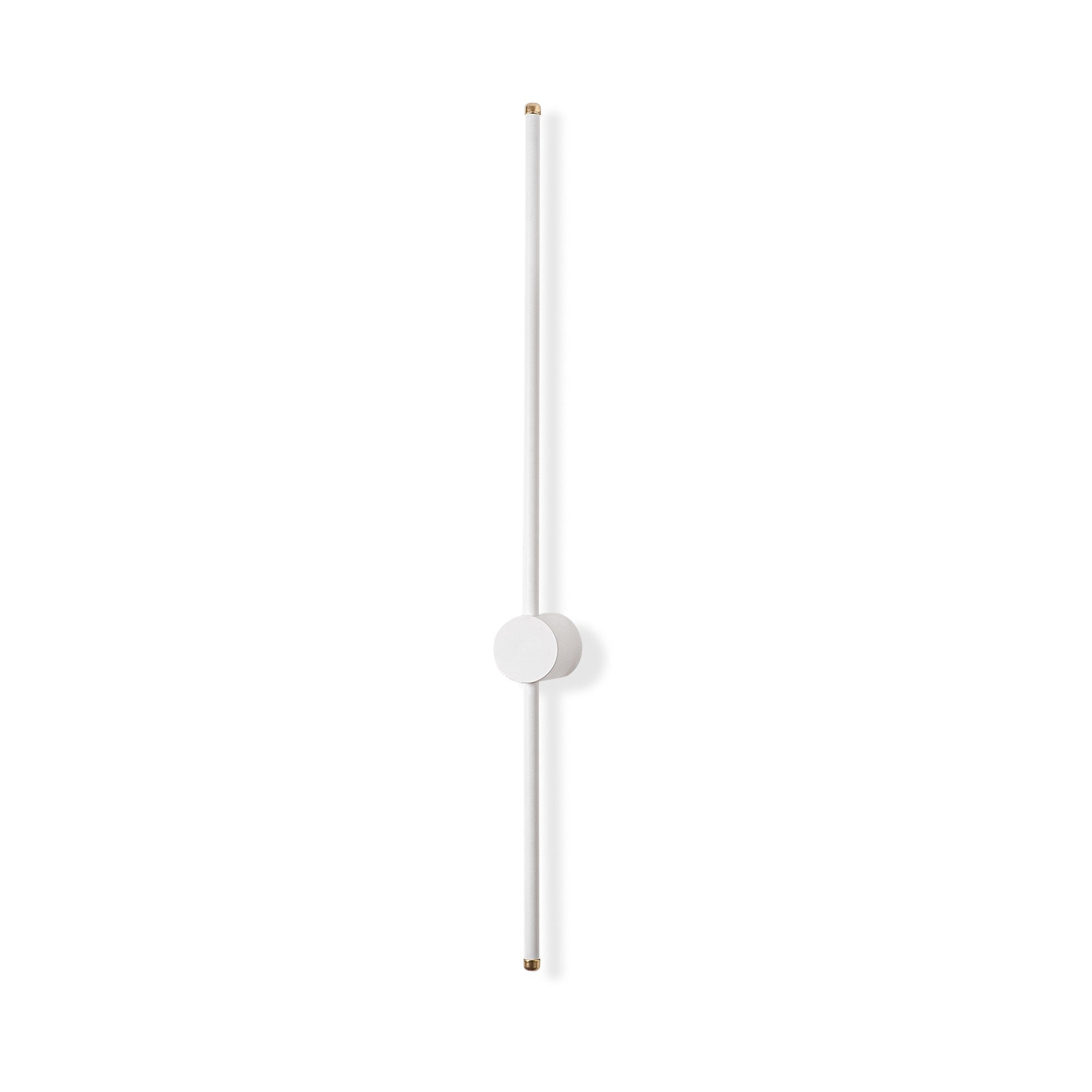 Candeeiro de Parede elegante, corpo de metal, 91 x 10 x 7 cm | LED SMD 13 W 3000 K | Design branco elegante, perfeito para iluminação moderna de casa e escritório