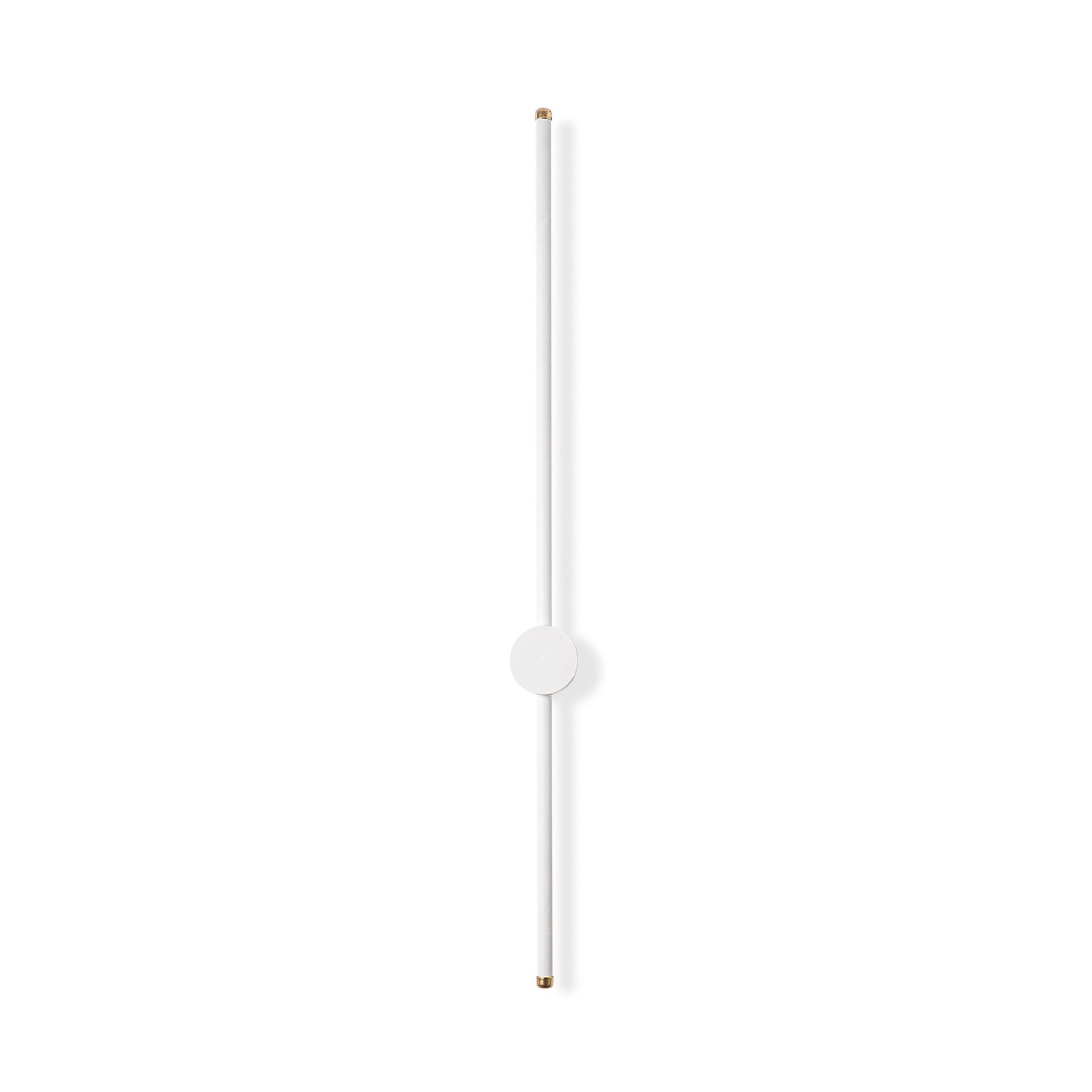 Candeeiro de Parede elegante, corpo de metal, 91 x 10 x 7 cm | LED SMD 13 W 3000 K | Design branco elegante, perfeito para iluminação moderna de casa e escritório
