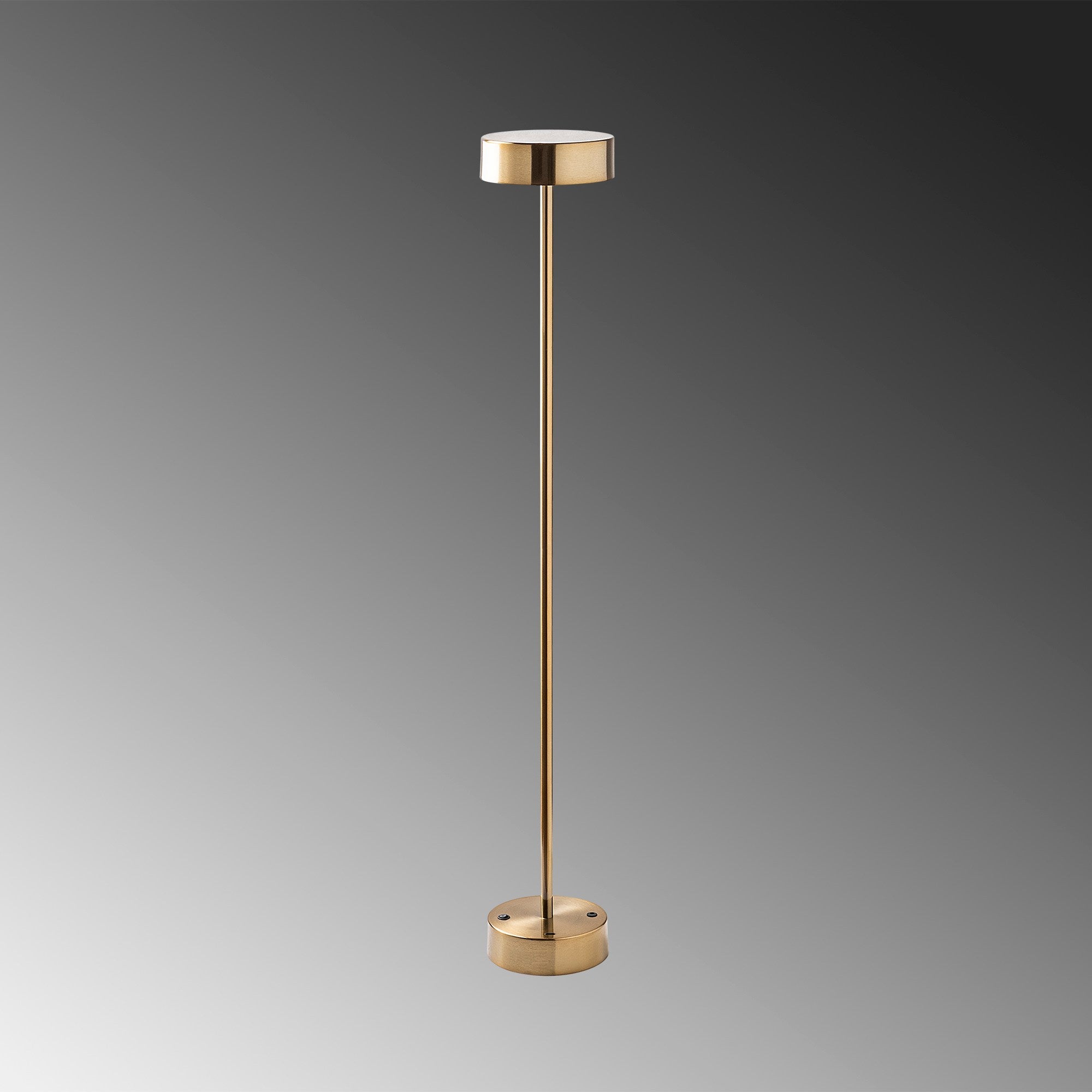 Candeeiro de Pé vintage com corpo de metal, 111 cm de altura, 16 cm de diâmetro | LED de 5 W, 3000 K, bateria com duração de 8 horas | Design elegante para casa e escritório