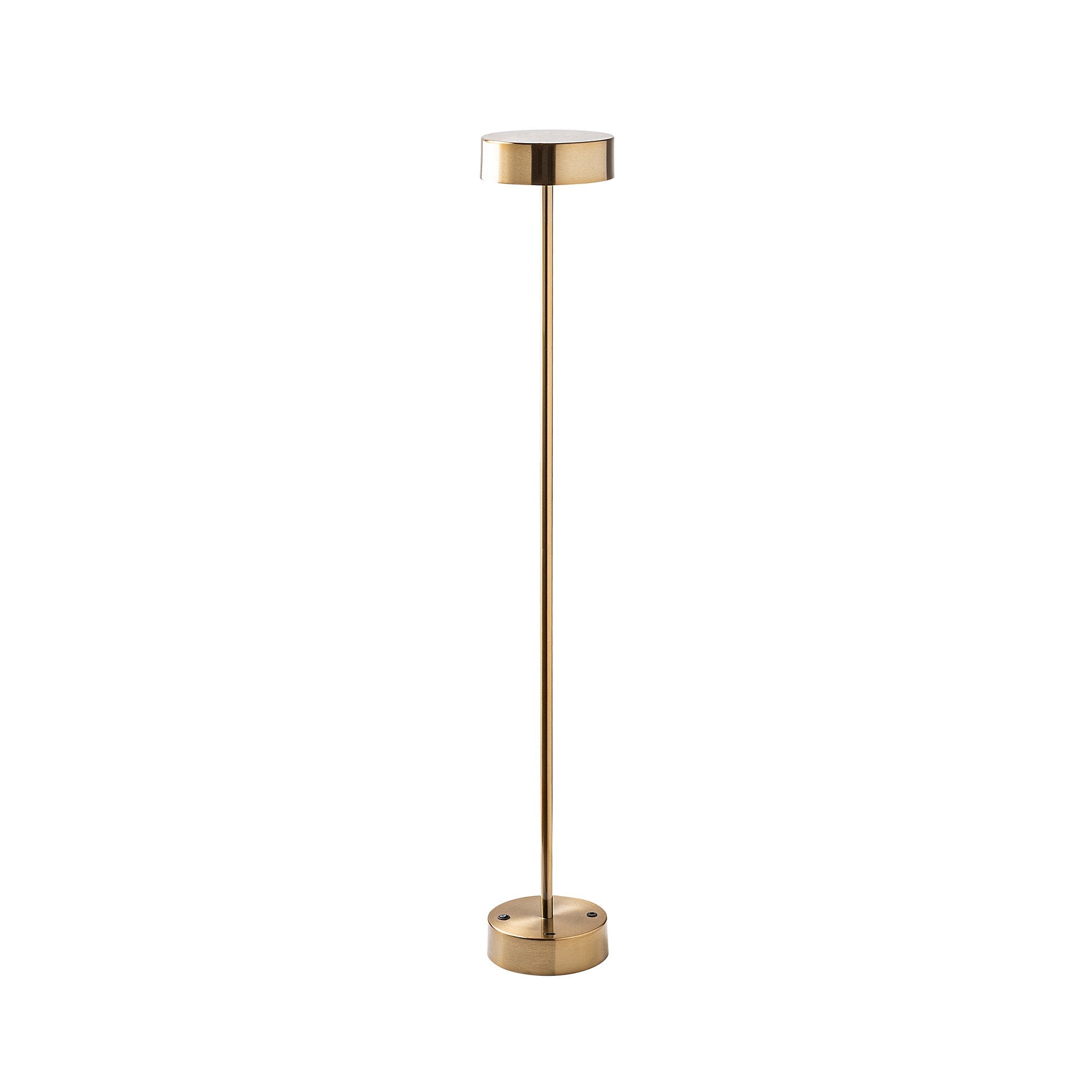 Candeeiro de Pé vintage com corpo de metal, 111 cm de altura, 16 cm de diâmetro | LED de 5 W, 3000 K, bateria com duração de 8 horas | Design elegante para casa e escritório