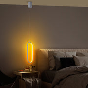 Candeeiro de Teto cinza elegante, corpo de metal, altura ajustável de 60 a 110 cm, largura de 17 cm, LED 16 W 3000 K, iluminação elegante para decoração moderna de casa