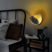 Candeeiro de Parede prateada elegante, corpo de metal, 25x25x16 cm | LED SMD 5W 3000K | Classificação IP20 | Design moderno para iluminação residencial e comercial
