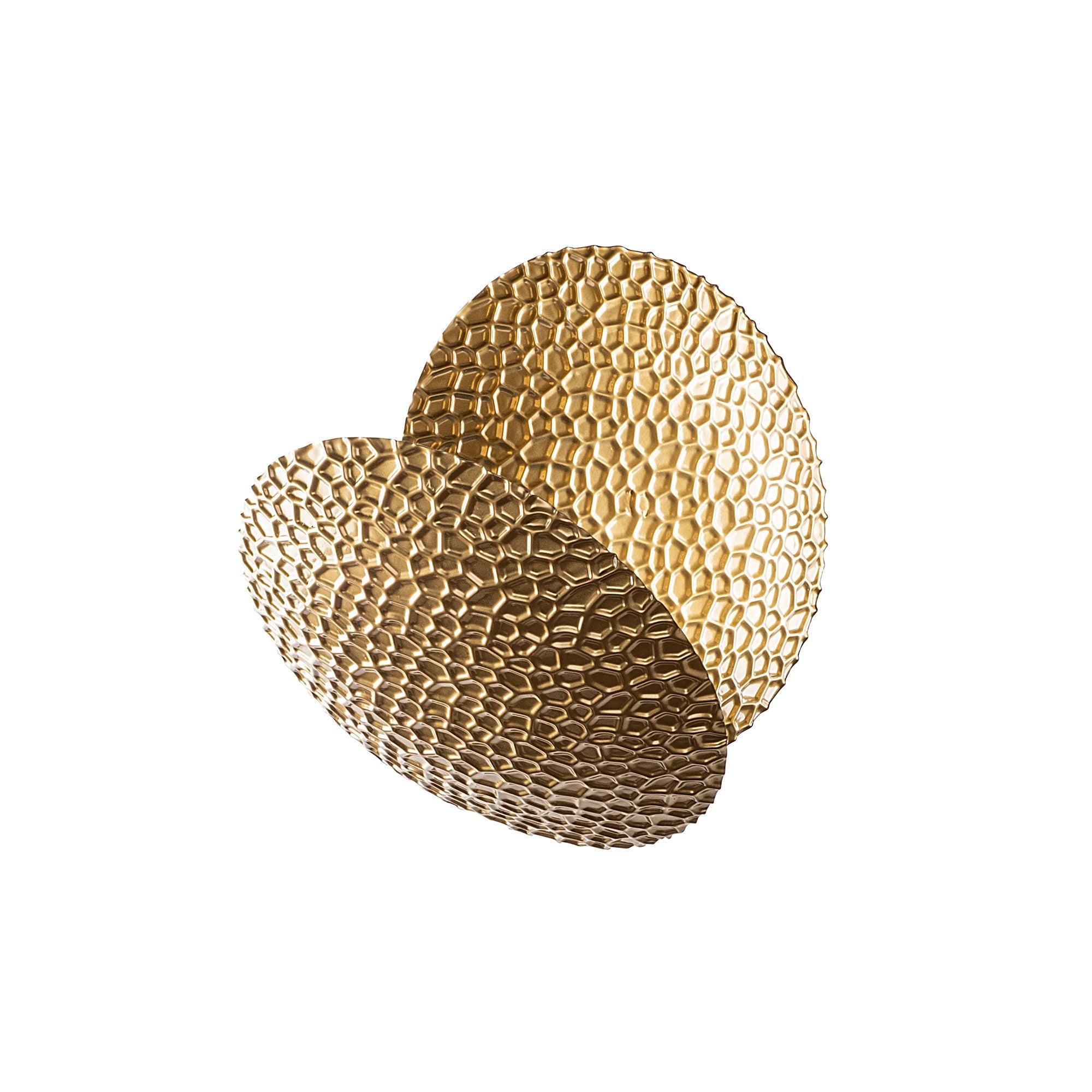 Candeeiro de Parede Elegante Dourada, Corpo em Metal, 21x21x15 cm | LED SMD 5W 3000K | Iluminação Elegante para Decoração Moderna, Classificação IP20, Perfeita para Qualquer Ambiente