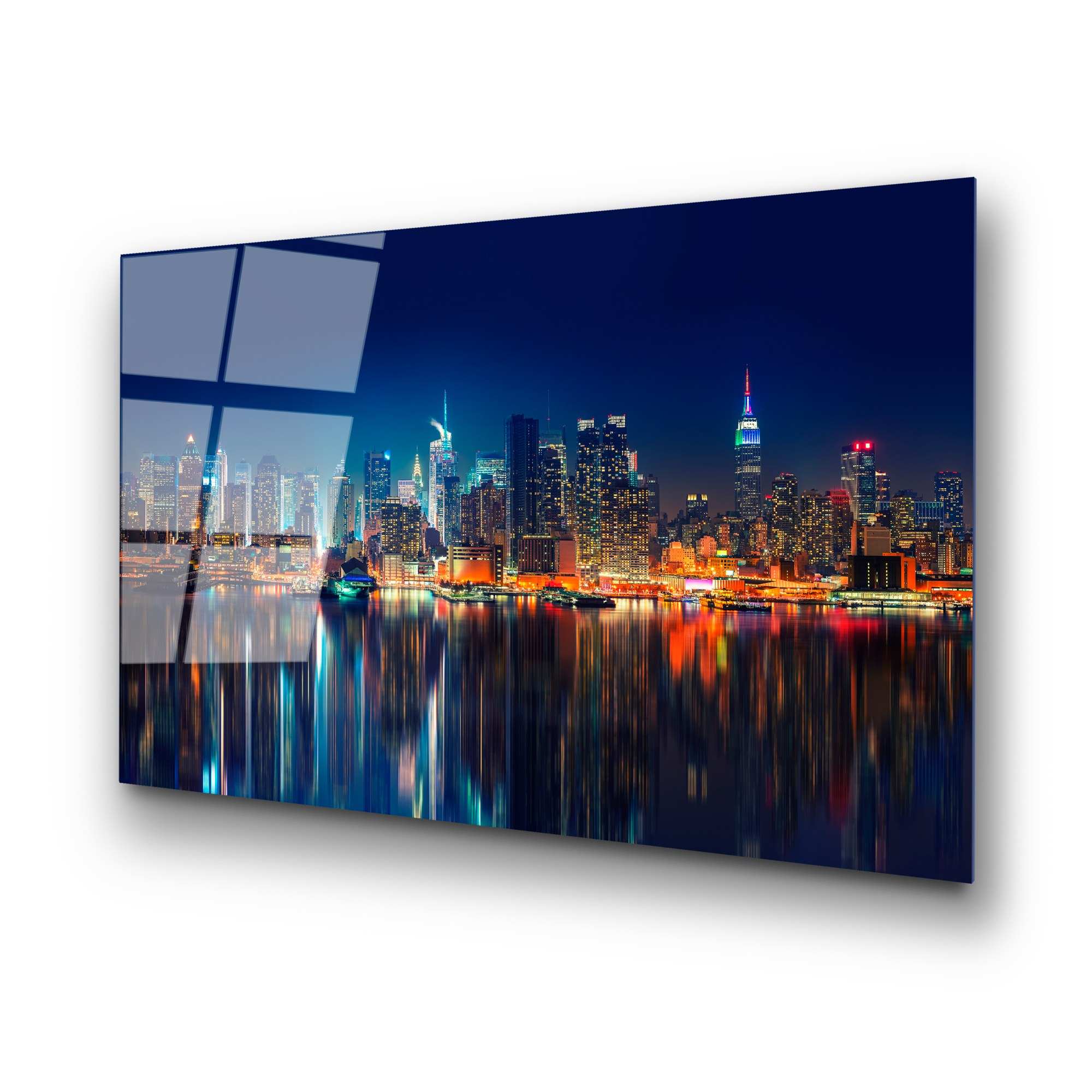 Quadro Decorativo em Vidro Temperado UV-039, 70 x 100 cm, Multicolor, 4 mm