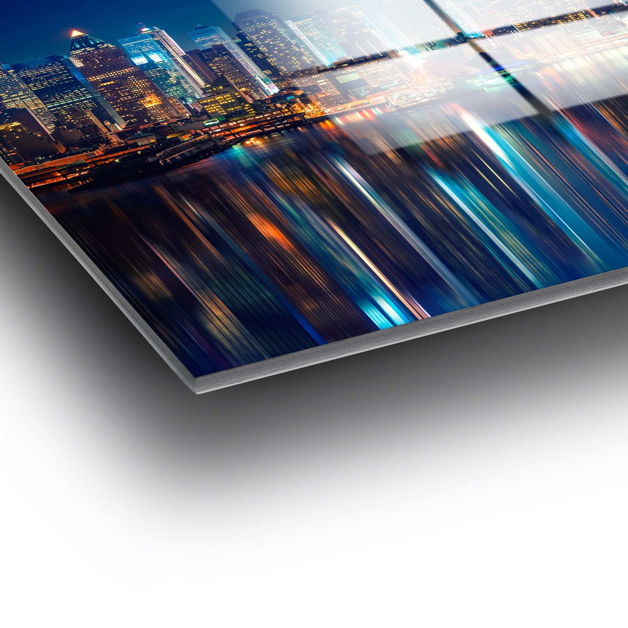 Quadro Decorativo em Vidro Temperado UV-039, 70 x 100 cm, Multicolor, 4 mm