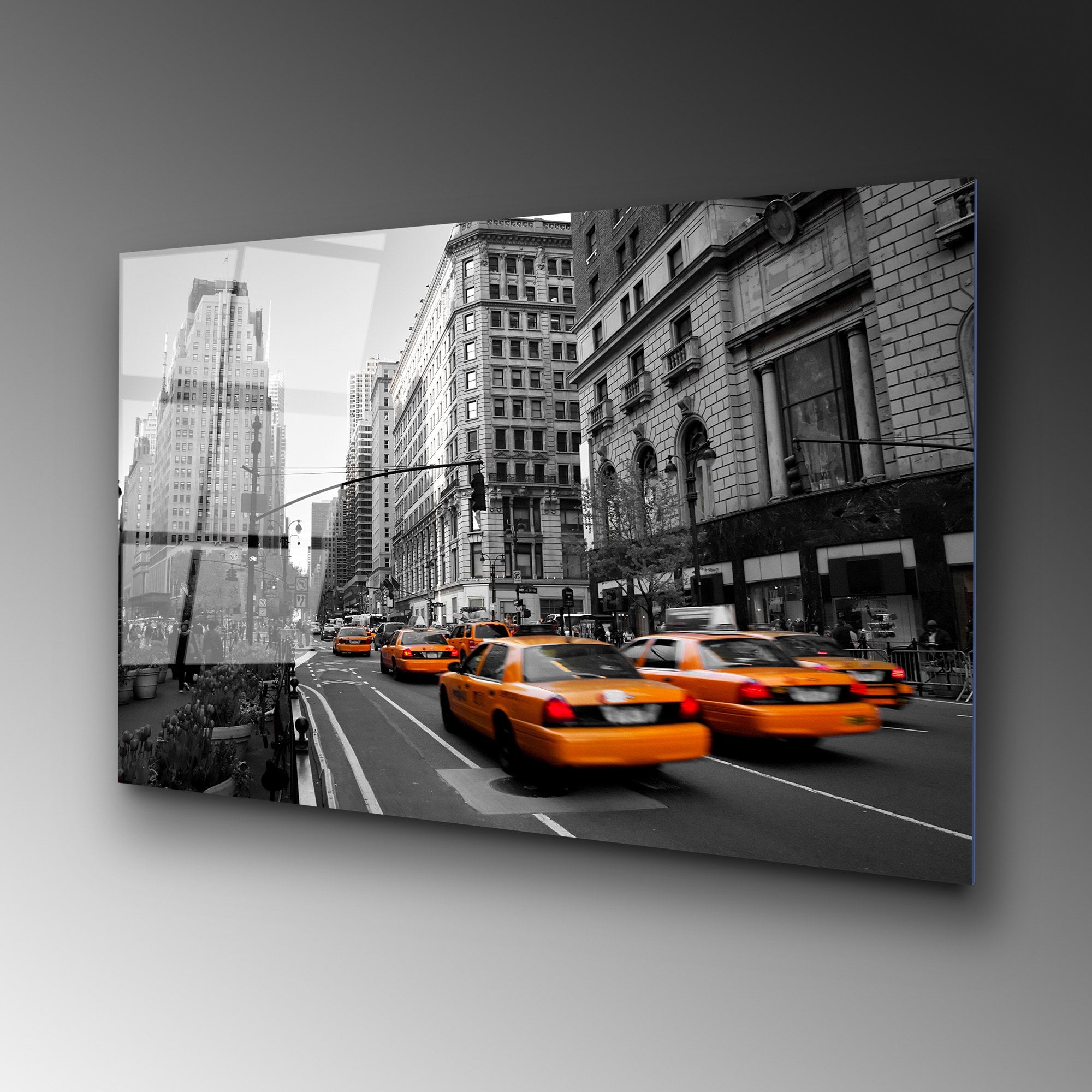 Quadro Decorativo em Vidro Temperado UV-040, Multicolor, 70 x 100 cm, 4 mm, 7,609 kg