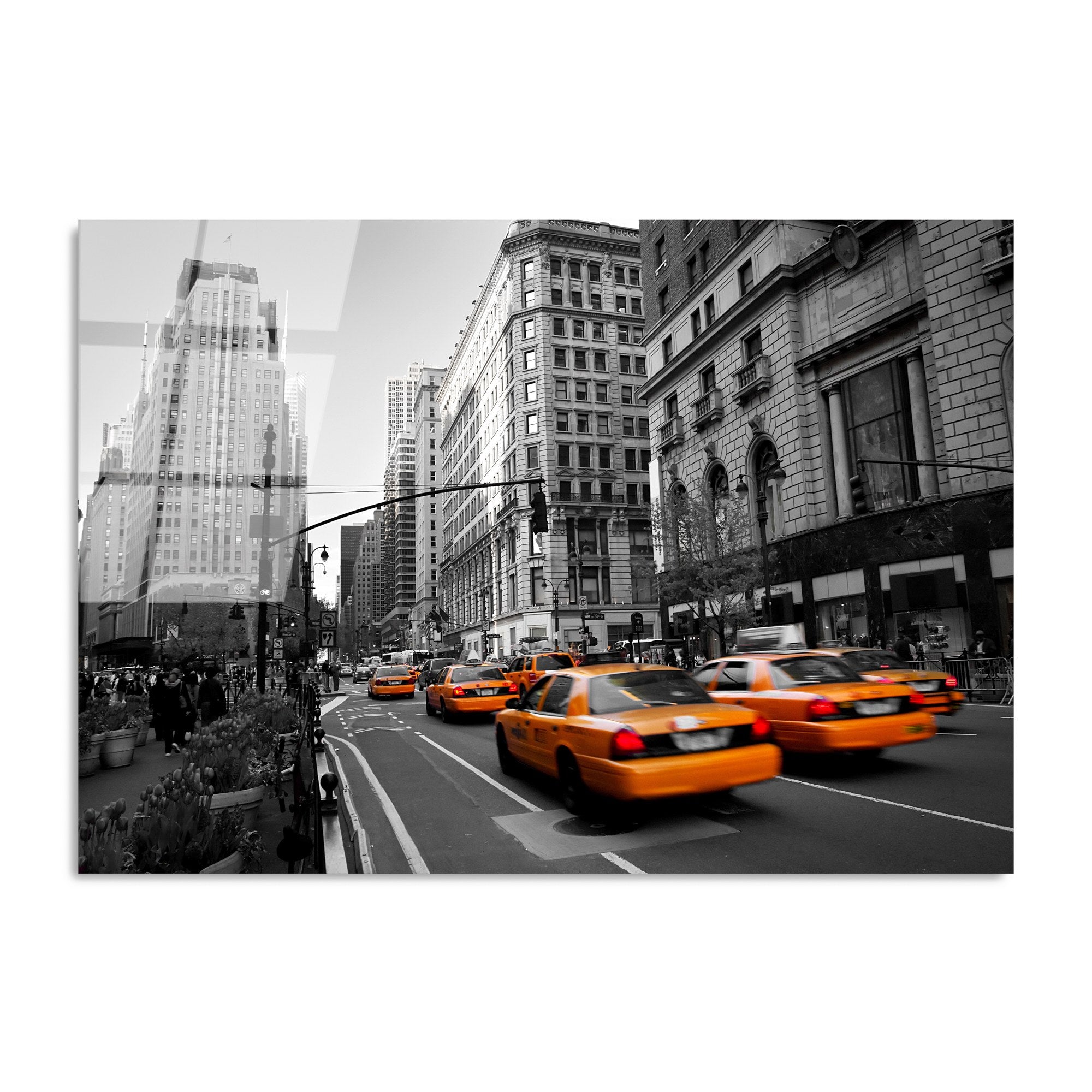 Quadro Decorativo em Vidro Temperado UV-040, Multicolor, 70 x 100 cm, 4 mm, 7,609 kg