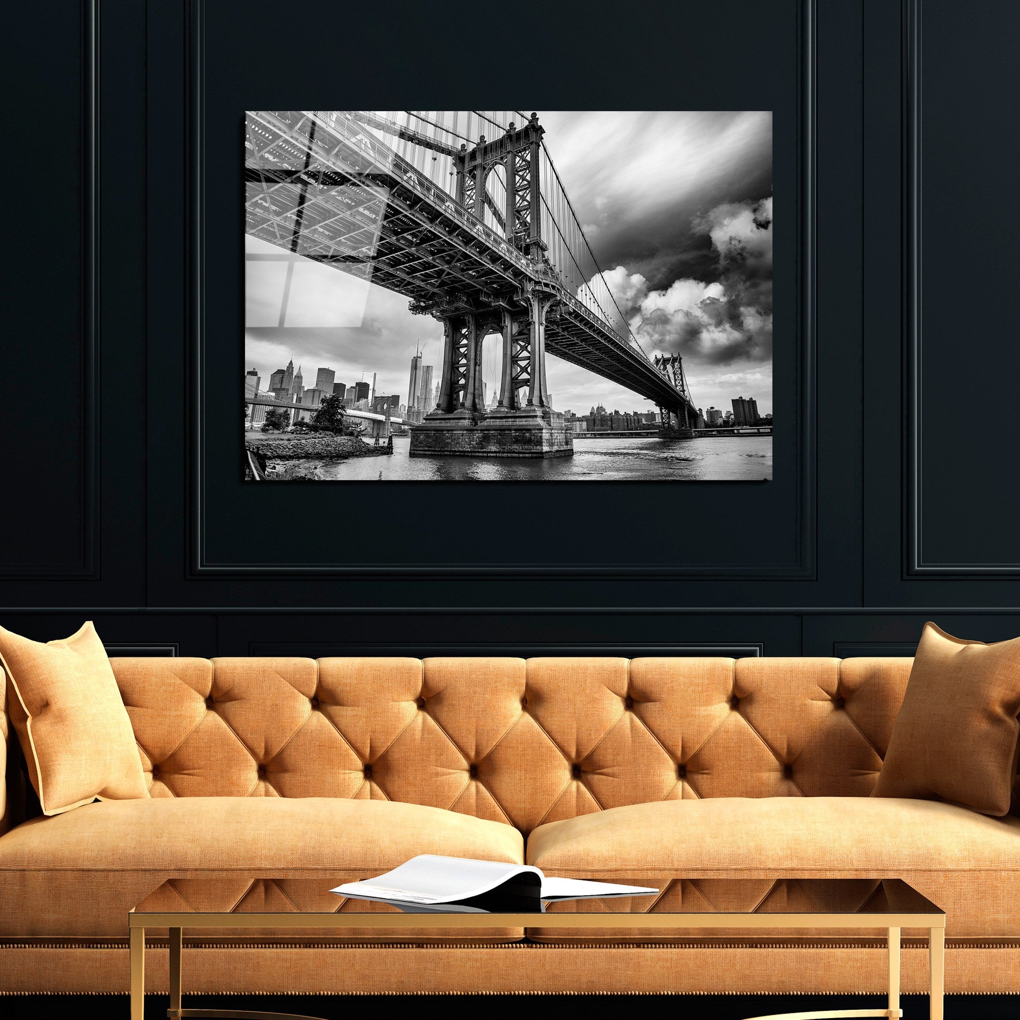 Quadro Decorativo em Vidro Temperado UV-041 (70 x 100 cm), Multicolor, Espessura 4 mm