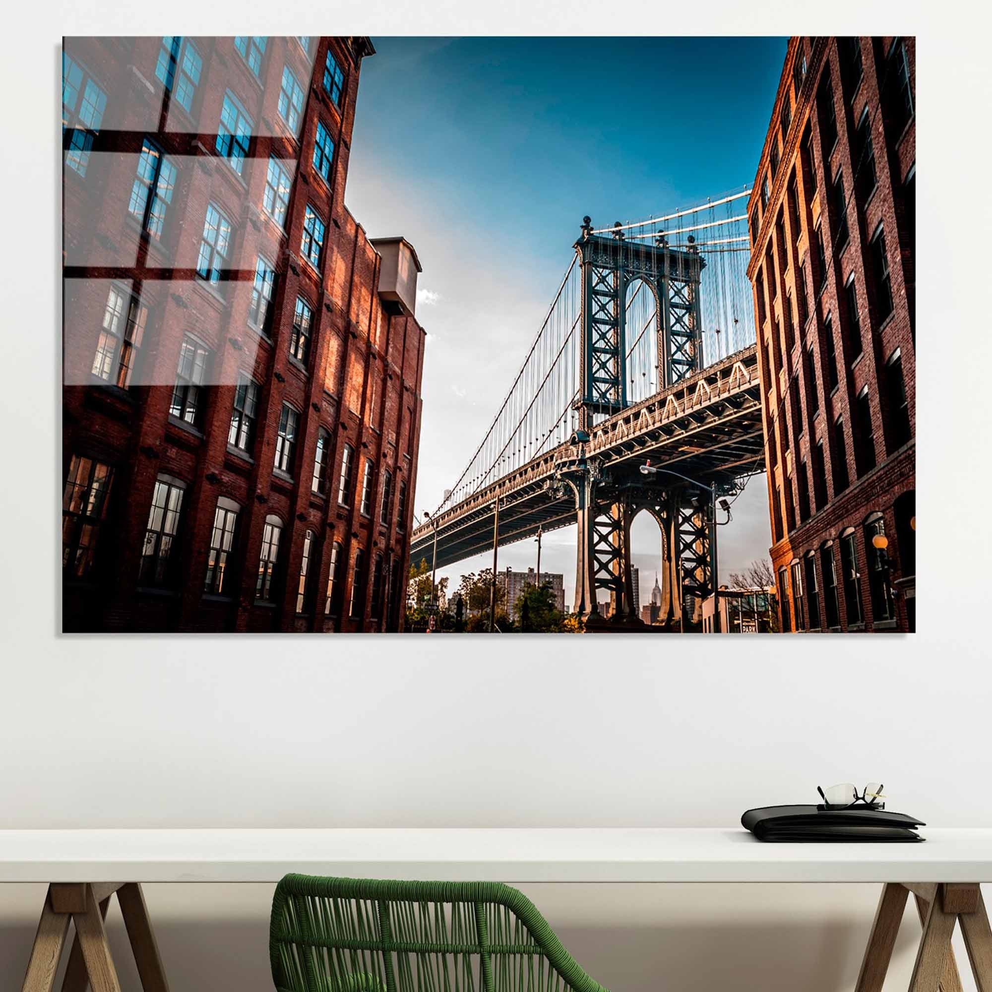 Quadro Decorativo em Vidro 100% Temperado UV-042, Multicolor, 70 x 100 cm (4 mm)