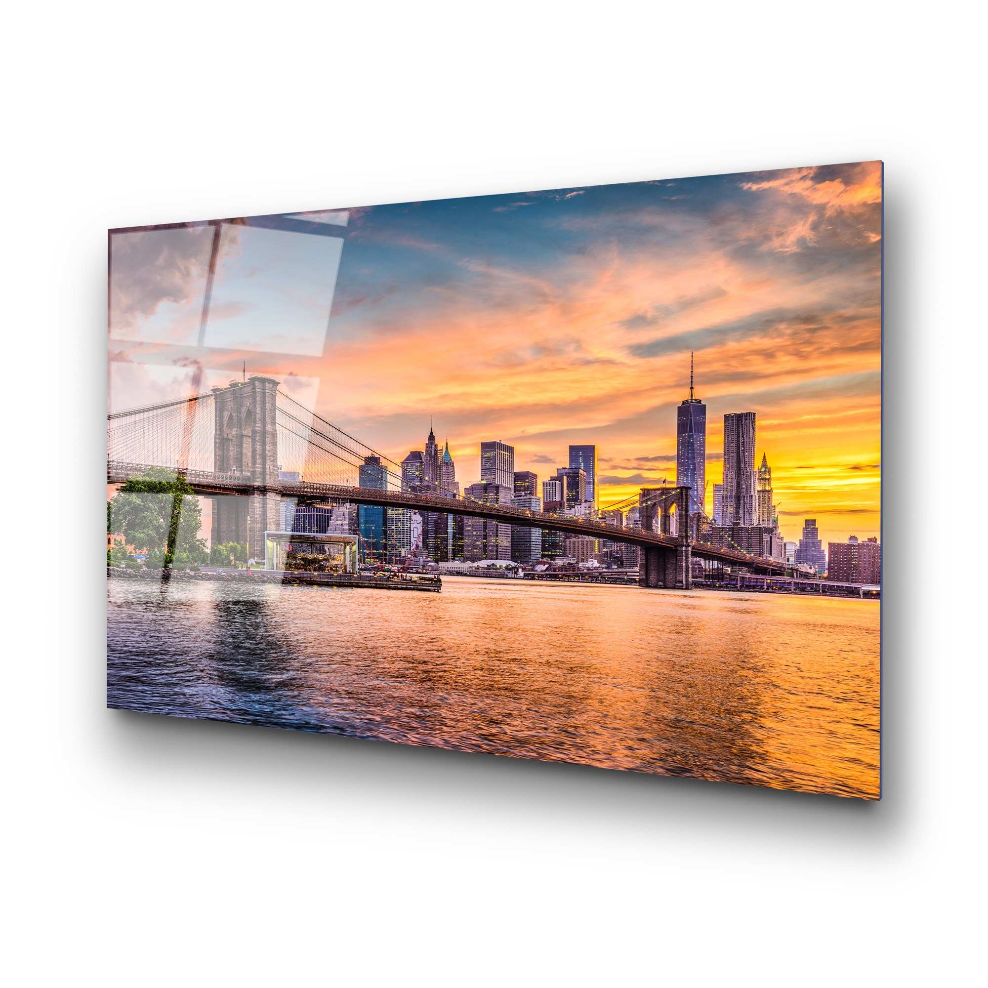 Quadro Decorativo em Vidro Temperado UV-044 70x100 cm – Multicolor – 4 mm