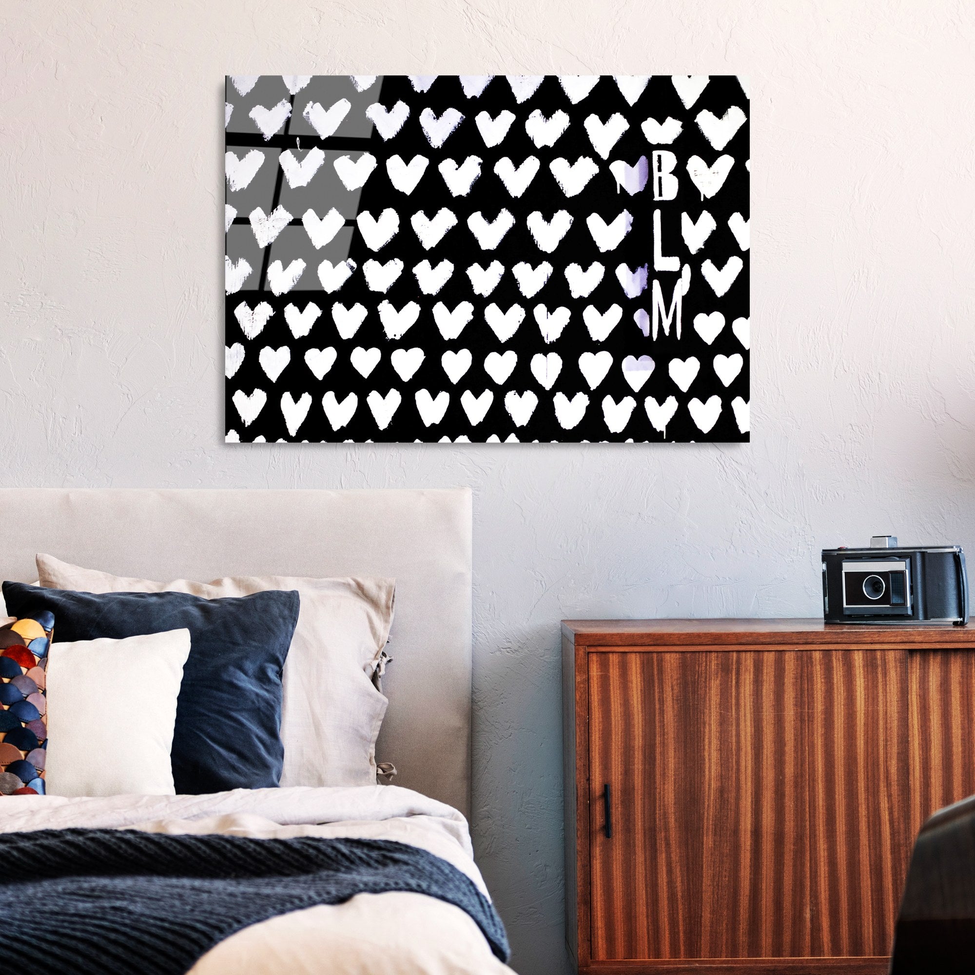 UV-050 Quadro Decorativo em Vidro Temperado 70 x 100 cm, Multicolor, 4 mm