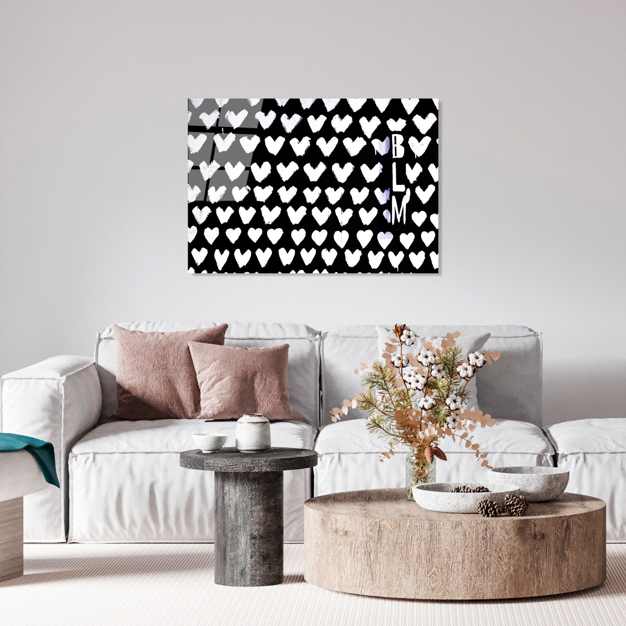 UV-050 Quadro Decorativo em Vidro Temperado 70 x 100 cm, Multicolor, 4 mm