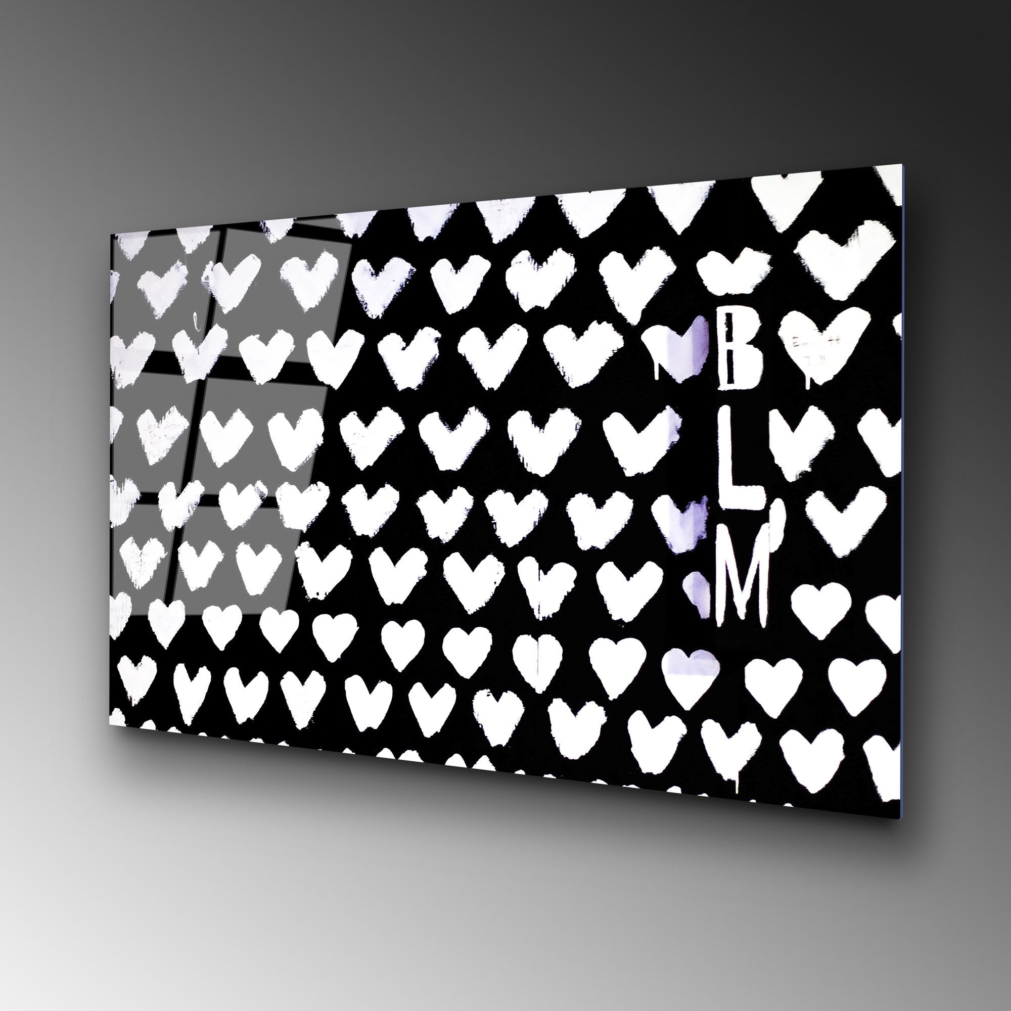 UV-050 Quadro Decorativo em Vidro Temperado 70 x 100 cm, Multicolor, 4 mm