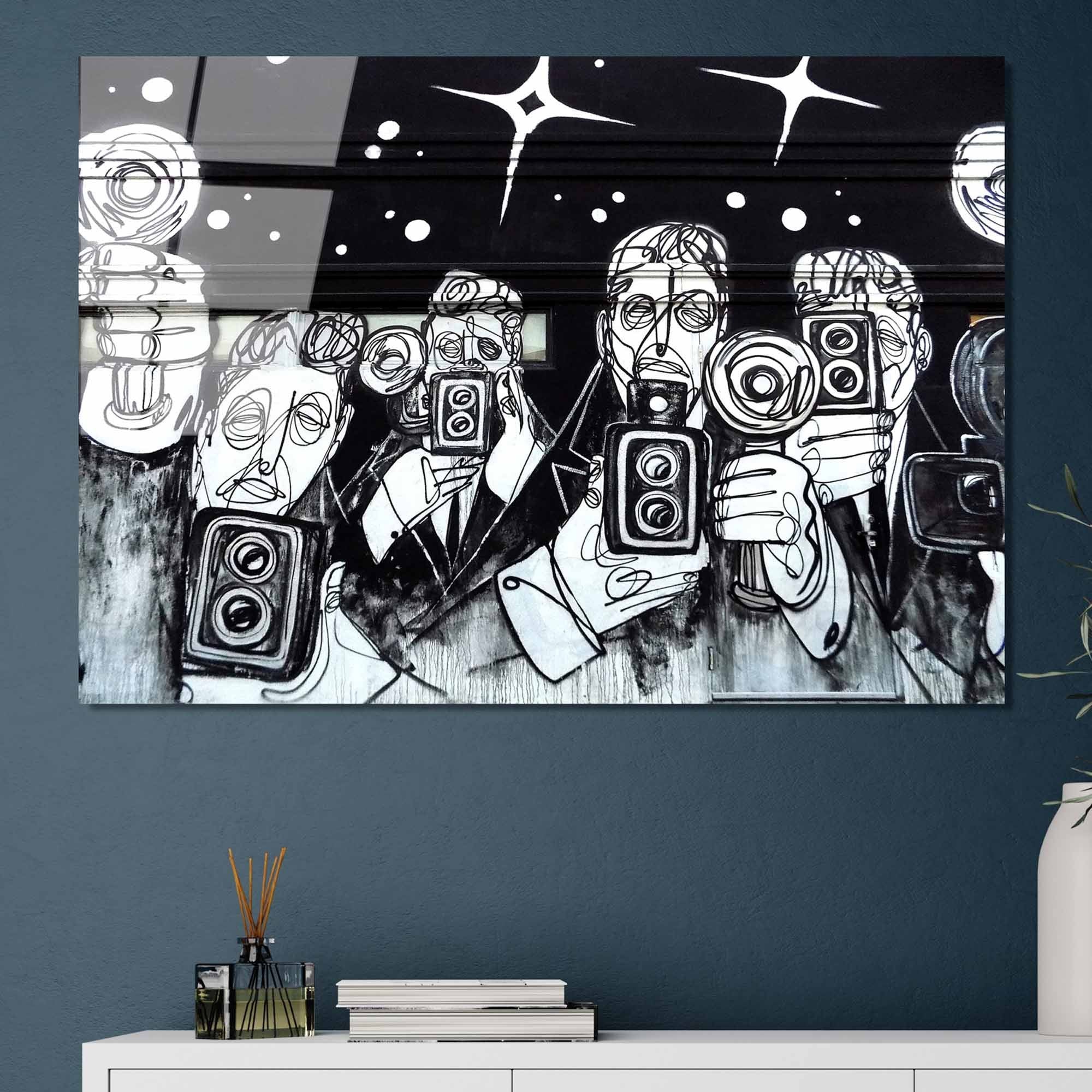 Quadro em Vidro Temperado UV-051 70 x 100 cm, Multicolor – 4 mm, Decorativo