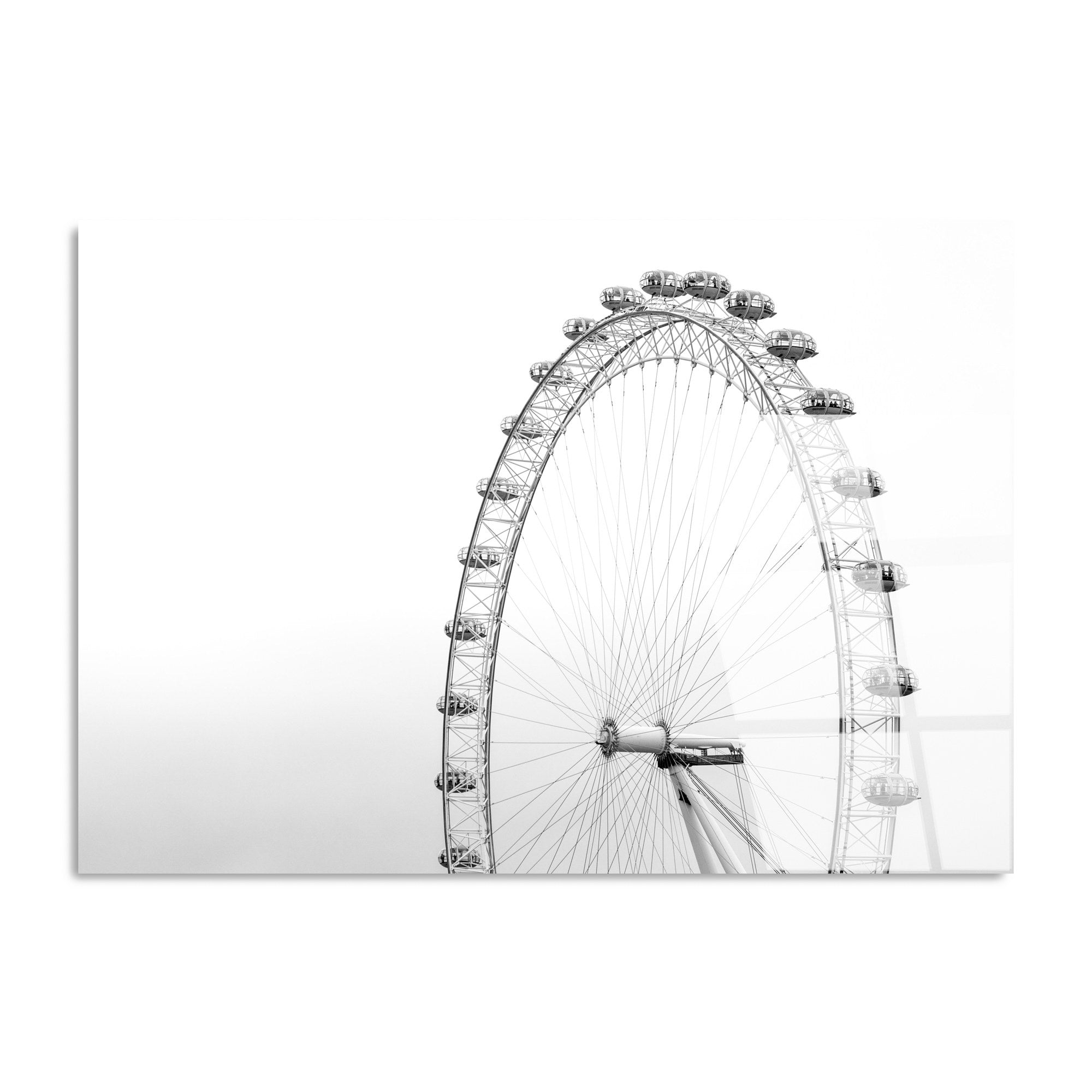 Quadro Decorativo em Vidro Temperado UV-052 70 x 100 cm Multicolor 4 mm