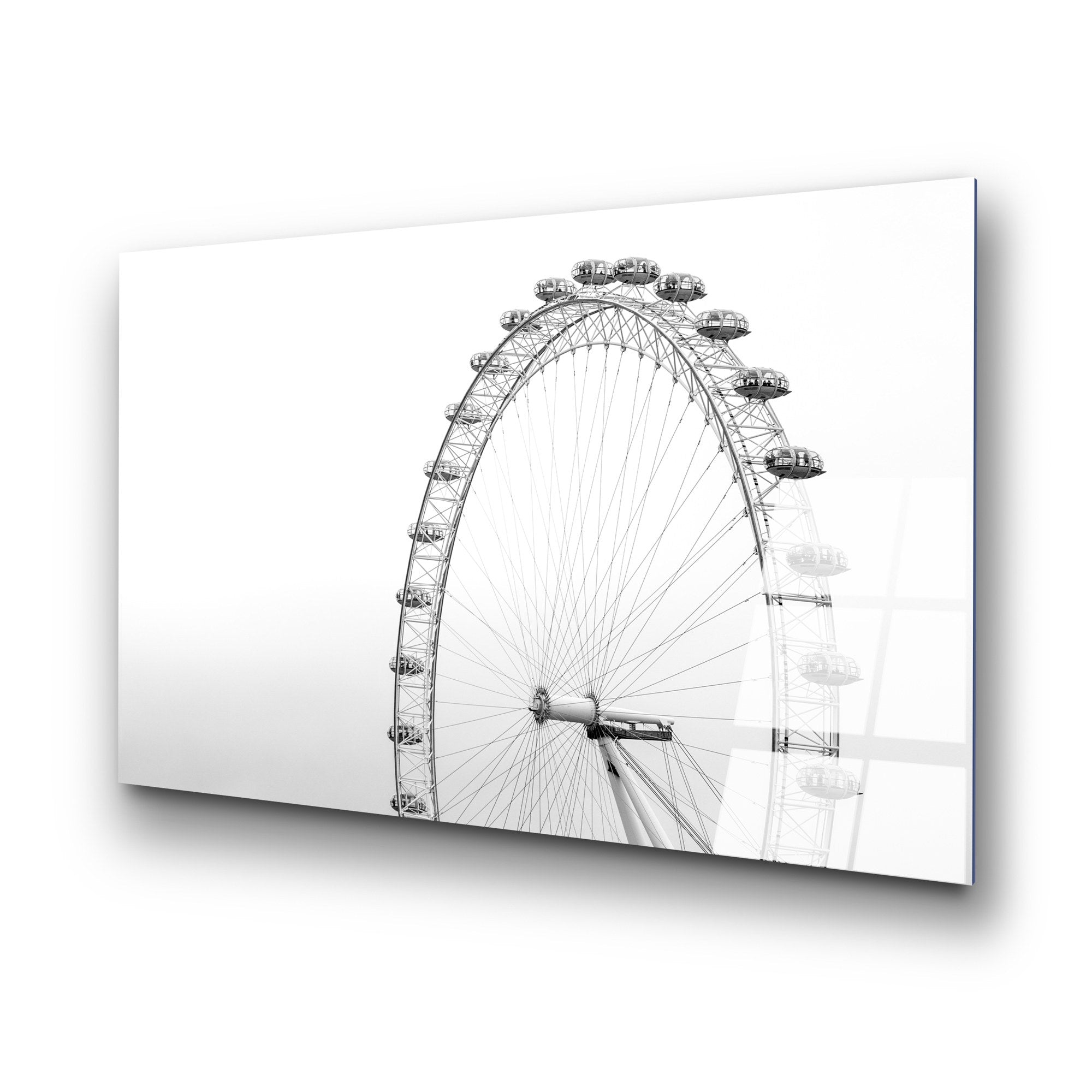 Quadro Decorativo em Vidro Temperado UV-052 70 x 100 cm Multicolor 4 mm