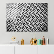 Quadro Decorativo em Vidro Temperado 100% (4 mm) UV-053, Multicolor, 70 x 100 cm