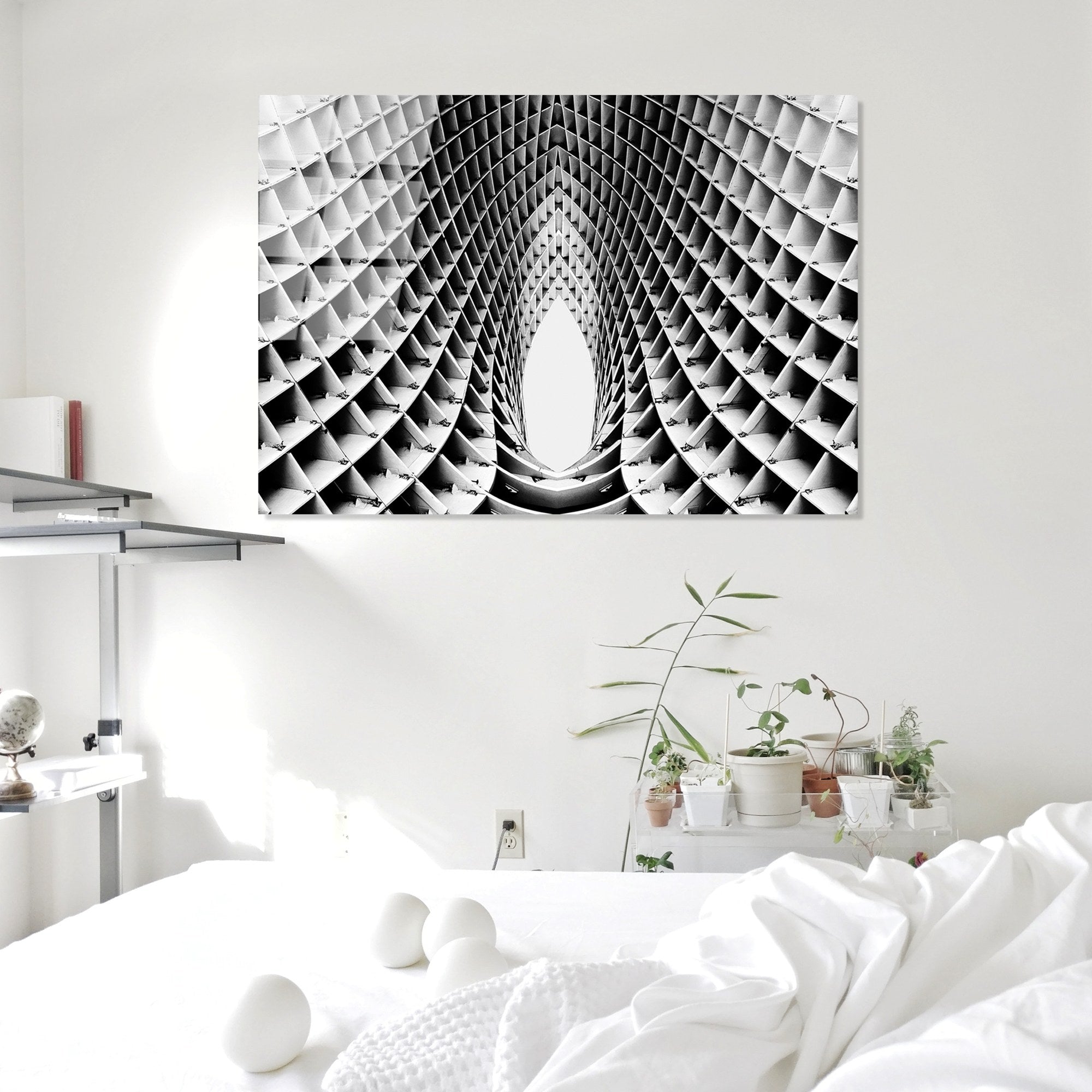 Quadro Decorativo em Vidro Temperado 70 x 100 cm UV-056, Multicolor (4 mm)