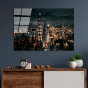 Quadro Decorativo em Vidro Temperado 4 mm UV-058, Multicolor, 70 x 100 cm