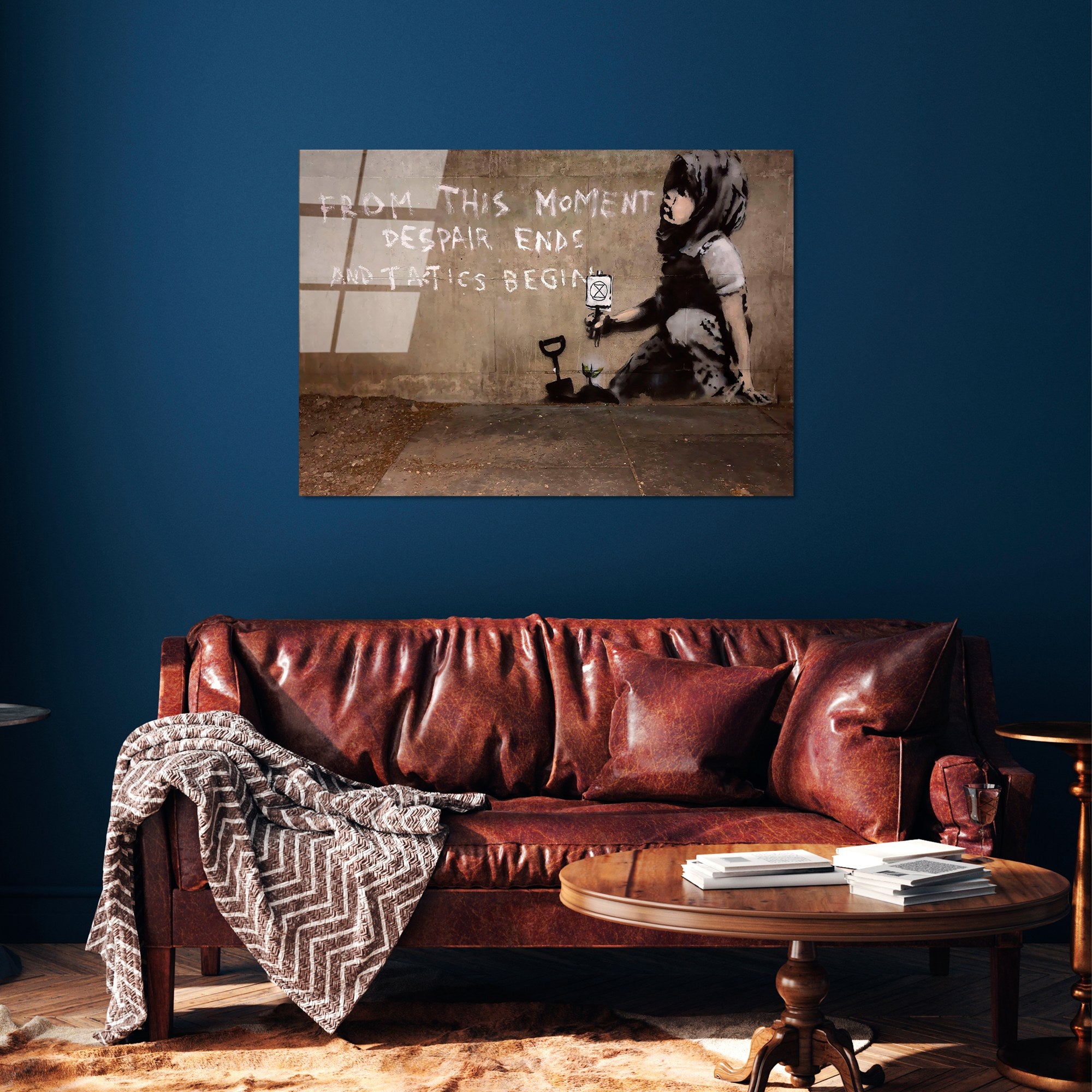 Quadro Decorativo em Vidro Temperado UV-061, 70 x 100 cm, Multicolor, 4 mm