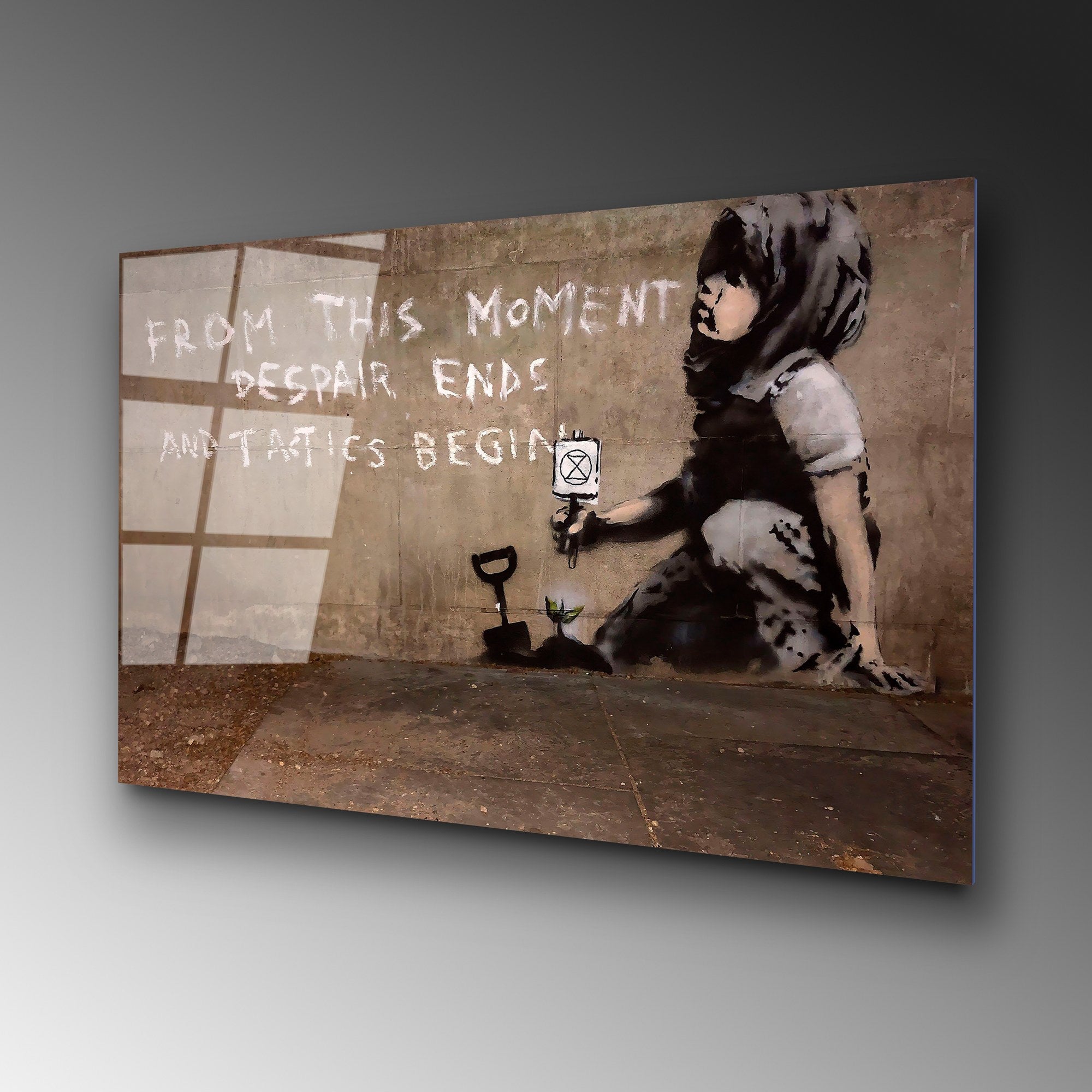 Quadro Decorativo em Vidro Temperado UV-061, 70 x 100 cm, Multicolor, 4 mm