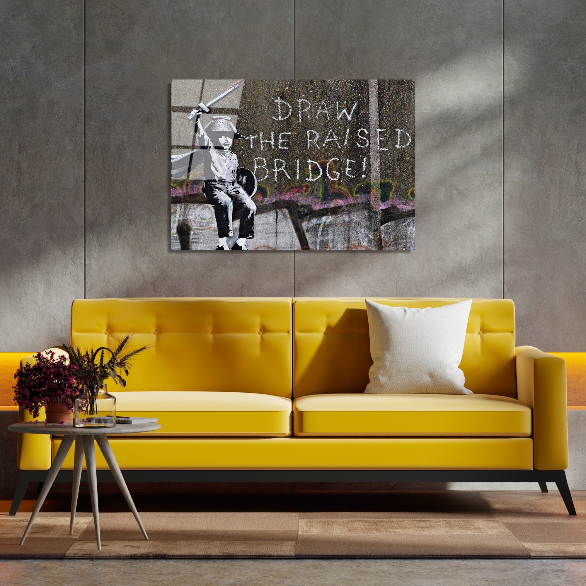 Quadro Decorativo em Vidro Temperado 100% Multicolor UV-062, 70x100 cm (4 mm)