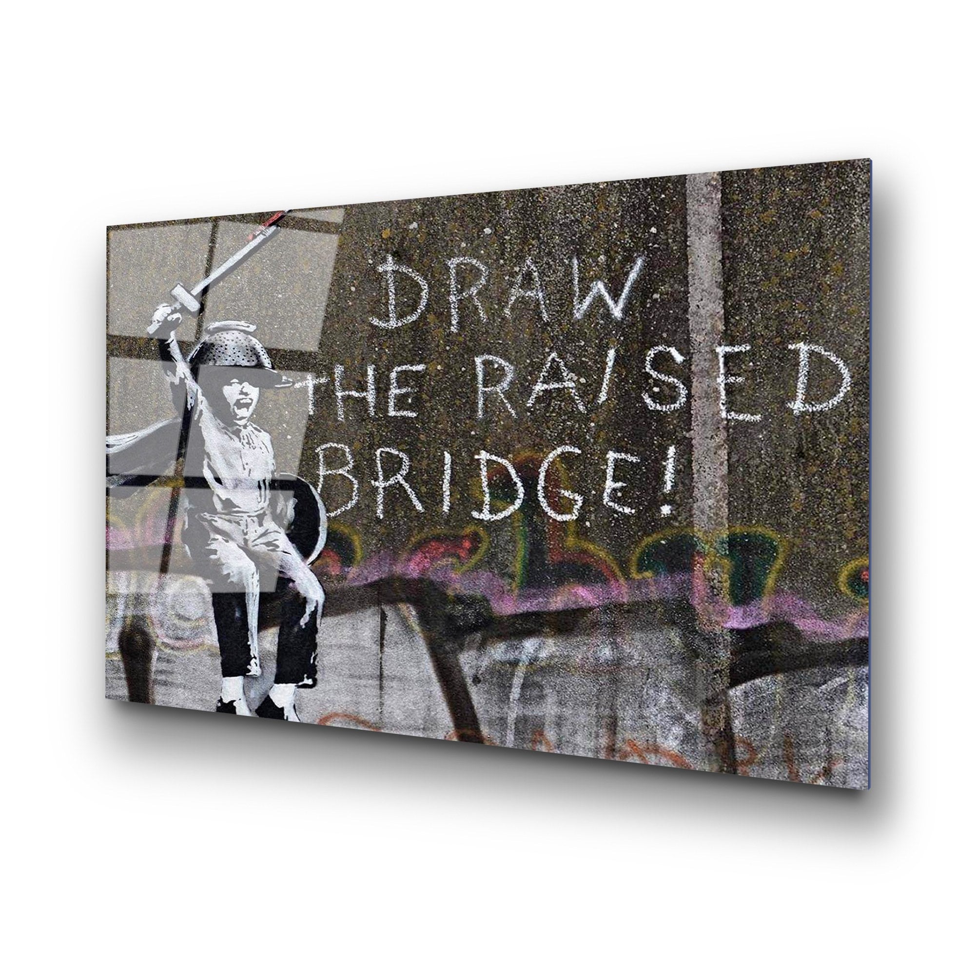 Quadro Decorativo em Vidro Temperado 100% Multicolor UV-062, 70x100 cm (4 mm)