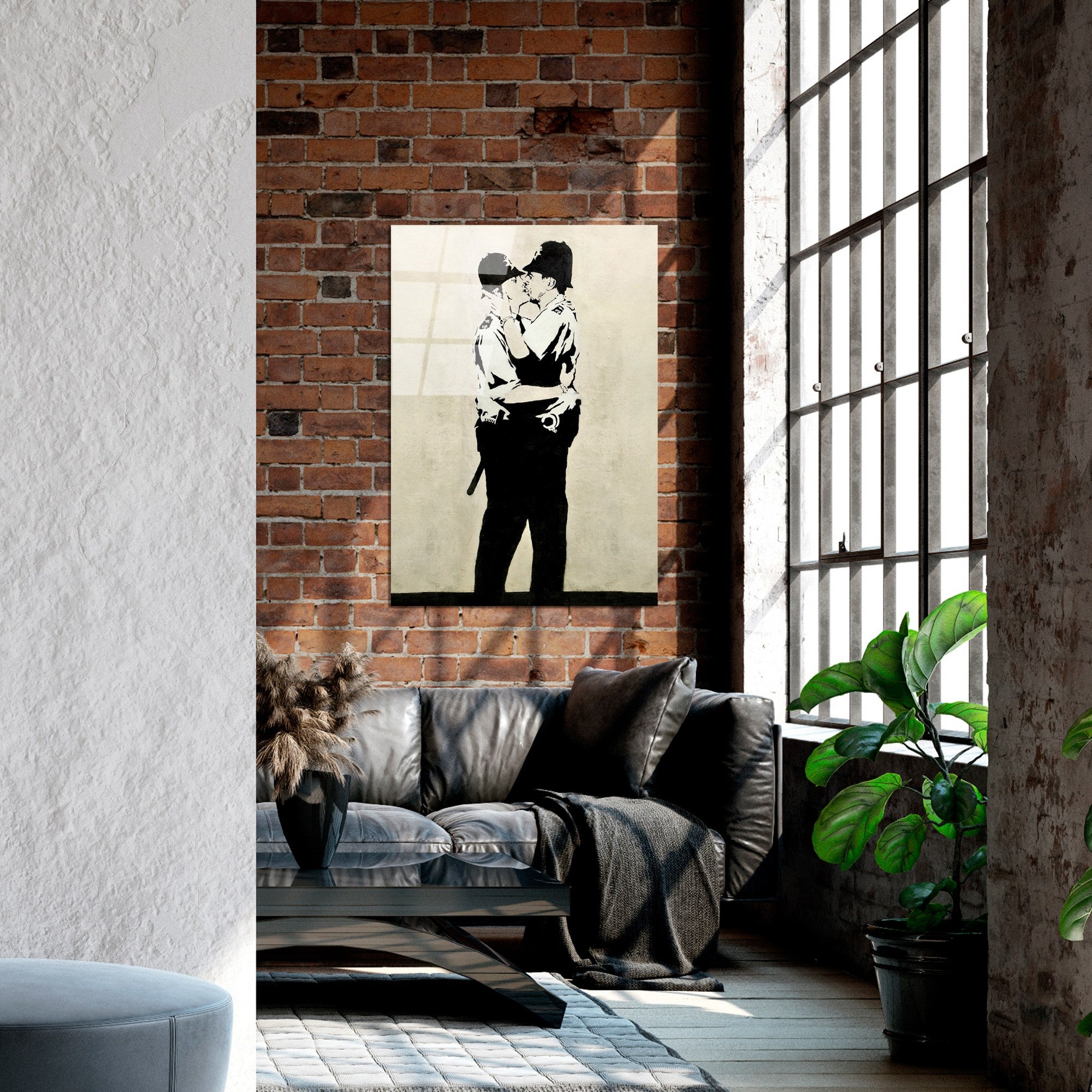 Quadro Decorativo em Vidro Temperado UV-063, 70 x 100 cm, Multicolor, 4 mm