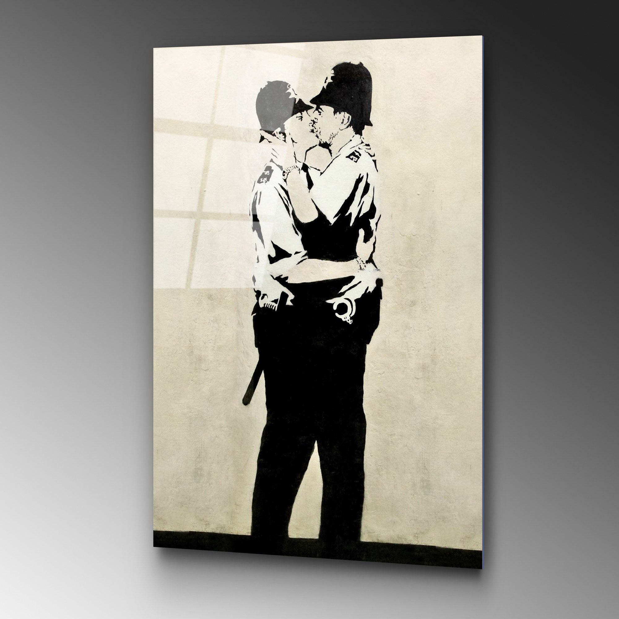 Quadro Decorativo em Vidro Temperado UV-063, 70 x 100 cm, Multicolor, 4 mm