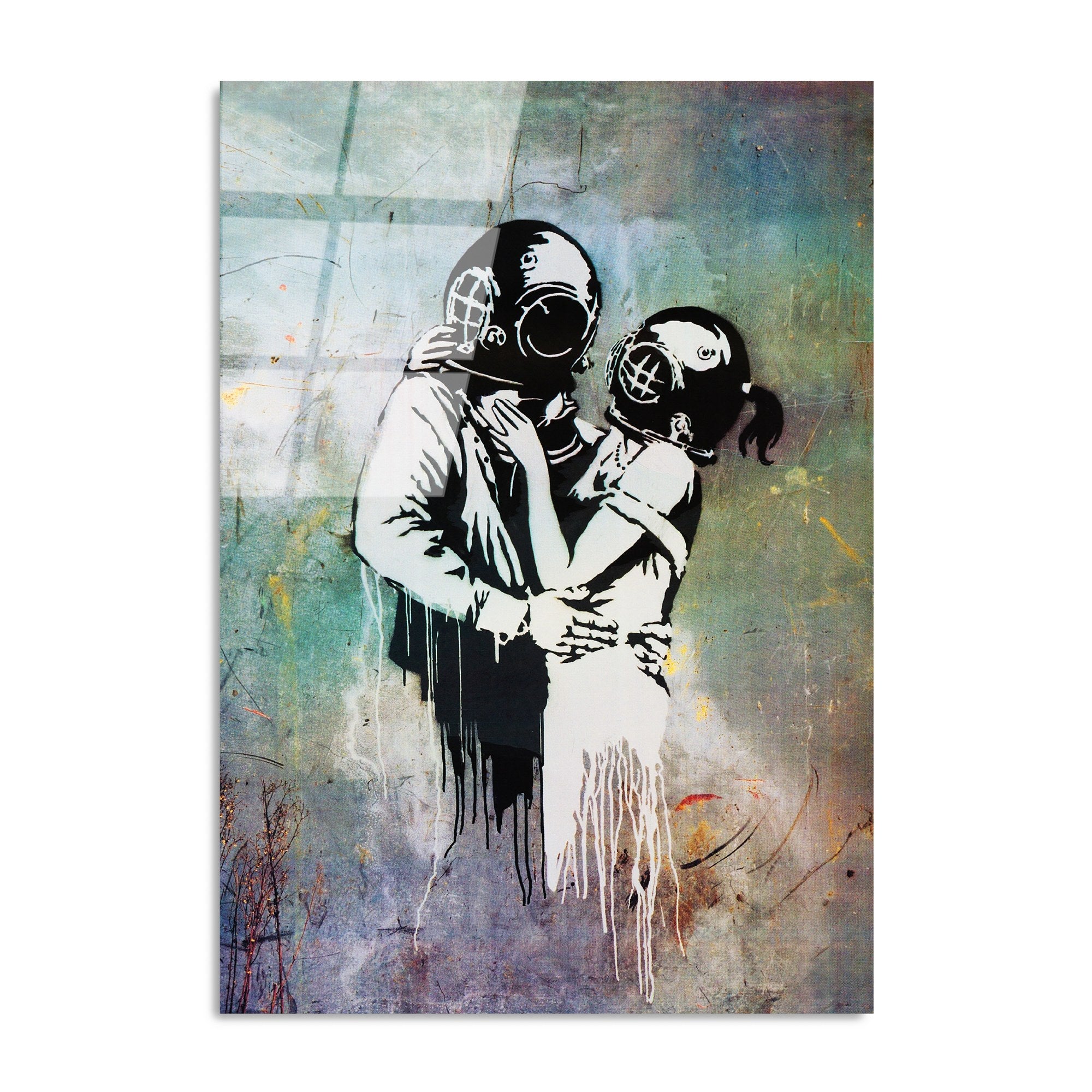 Quadro Decorativo em Vidro 100% Temperado 4 mm 70x100 cm – Multicolor (UV-064)