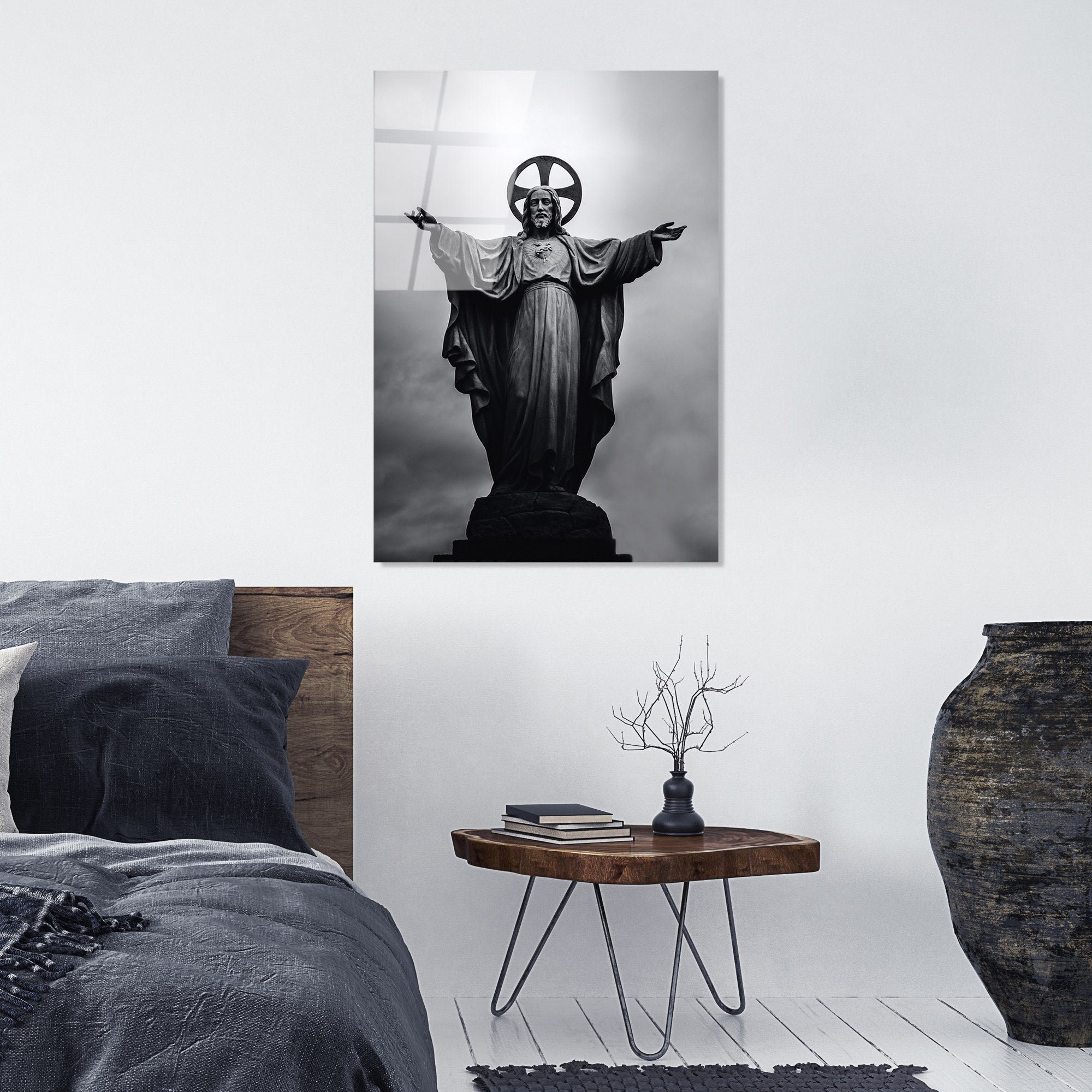 Quadro Decorativo em Vidro Temperado UV-066 (70x100 cm, 4 mm) – Multicor