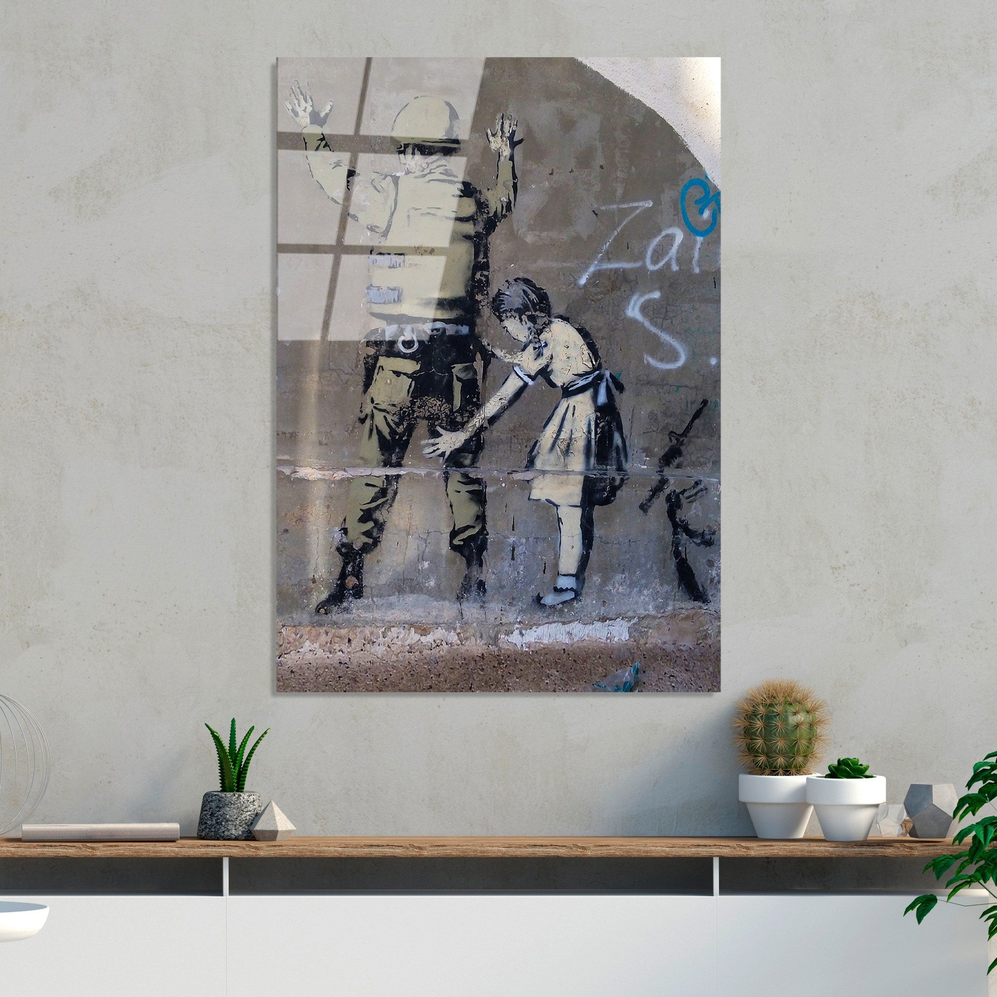 Quadro Decorativo em Vidro Temperado Multicolor 70x100 cm (4 mm) - UV-067