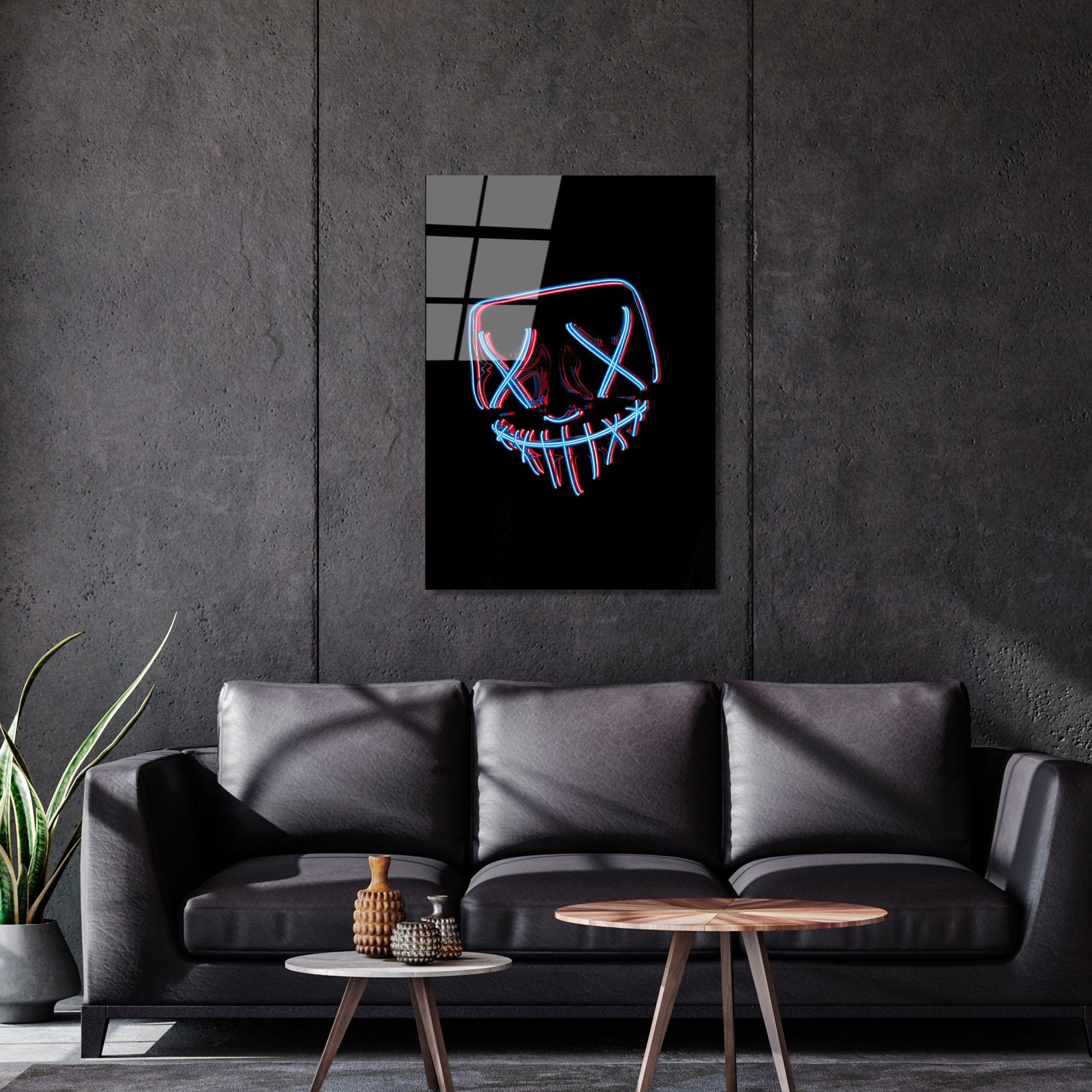 Quadro Decorativo em Vidro Temperado UV-068, Multicolor, 70 x 100 cm (4 mm)