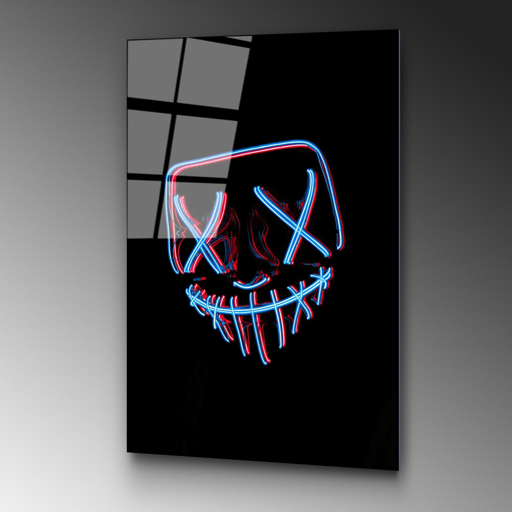 Quadro Decorativo em Vidro Temperado UV-068, Multicolor, 70 x 100 cm (4 mm)