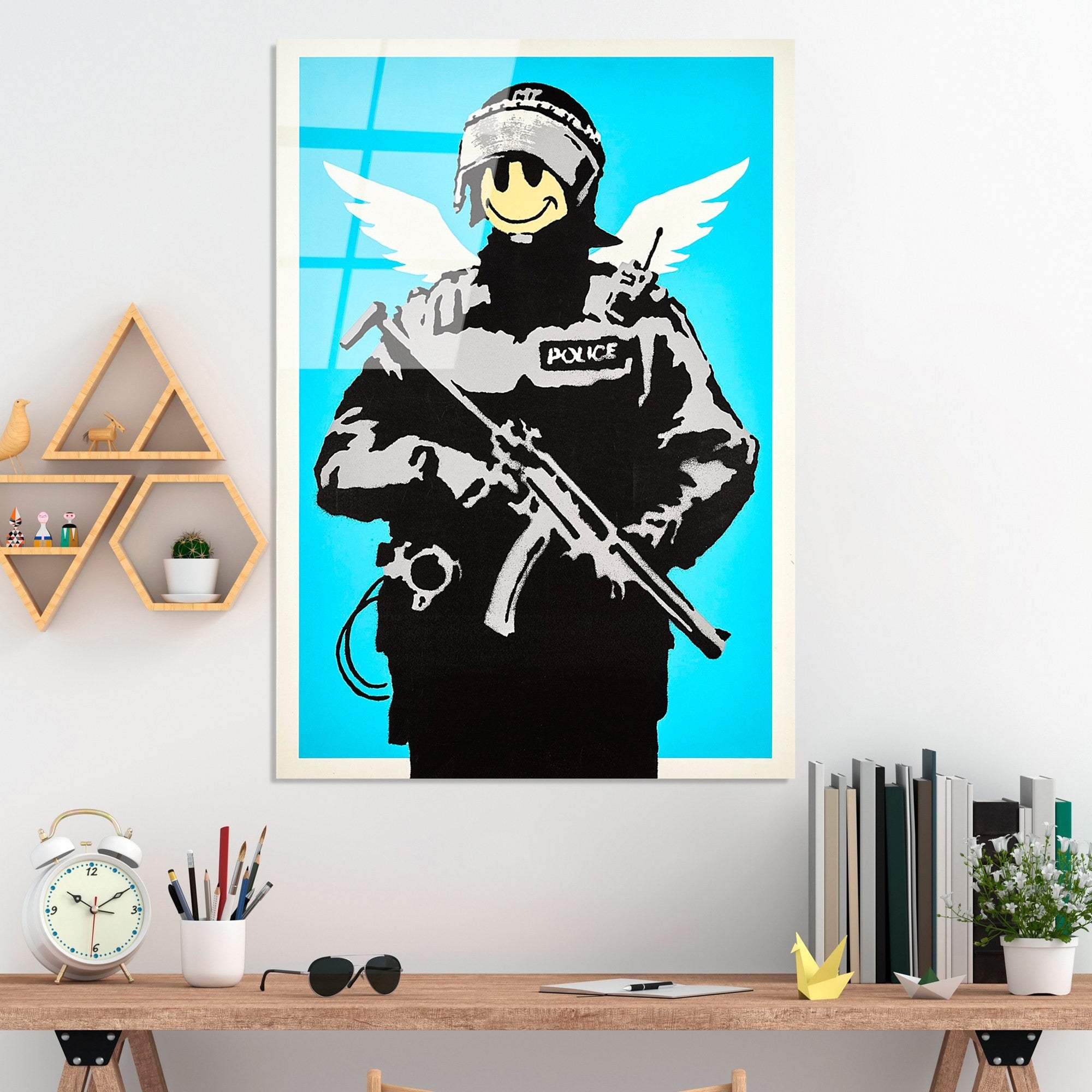 Quadro Decorativo em Vidro Temperado UV-069 – Multicolor – 70 x 100 cm – 4 mm