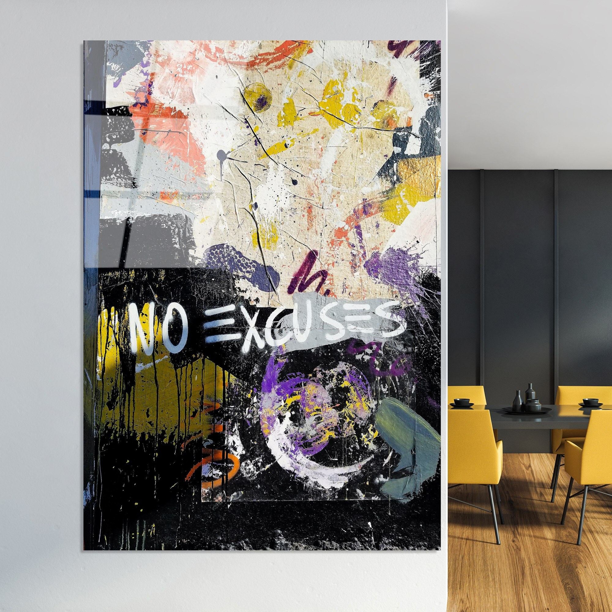 Quadro Decorativo em Vidro Temperado Multicolor UV-070 – 70 x 100 cm – 4 mm – 7,609 kg