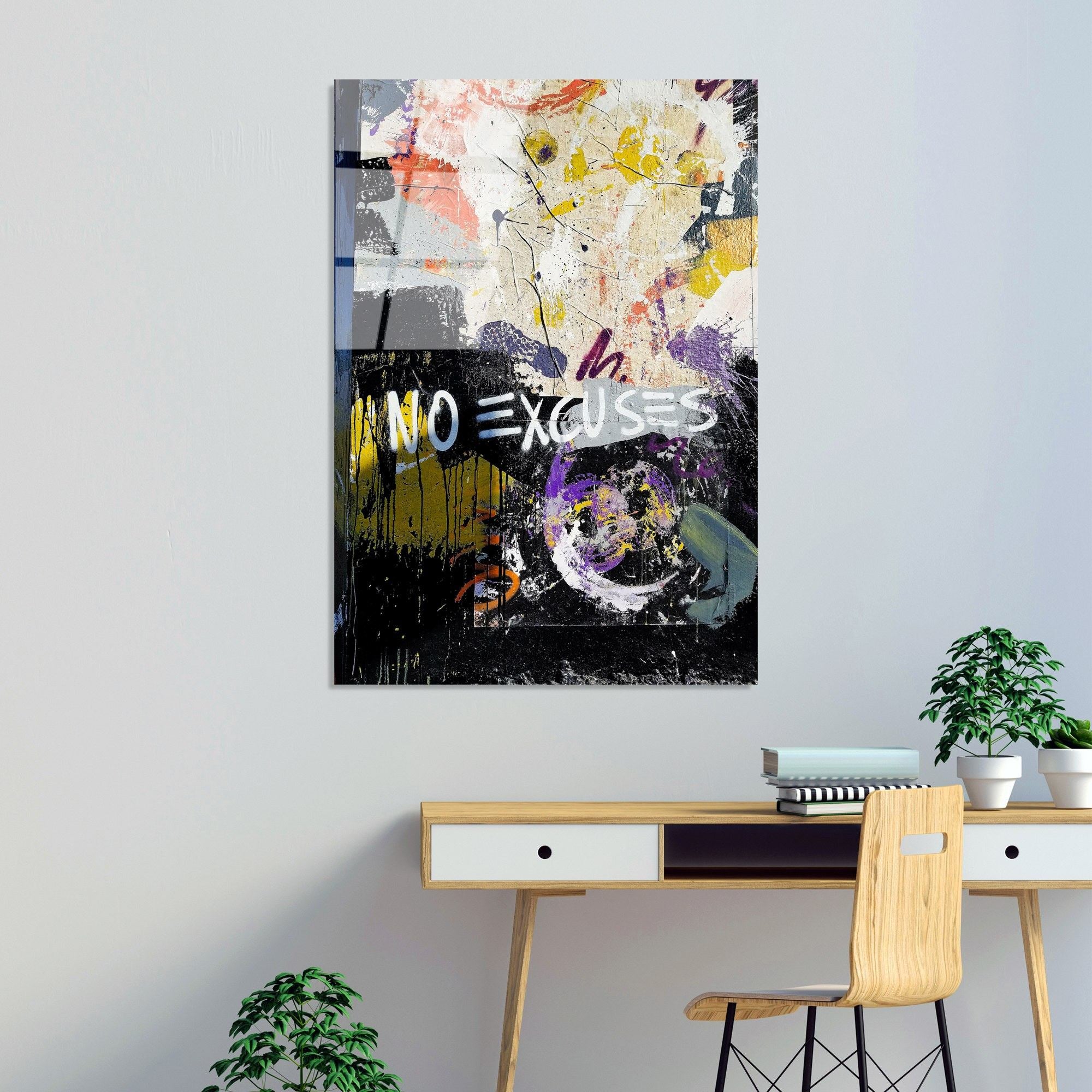 Quadro Decorativo em Vidro Temperado Multicolor UV-070 – 70 x 100 cm – 4 mm – 7,609 kg