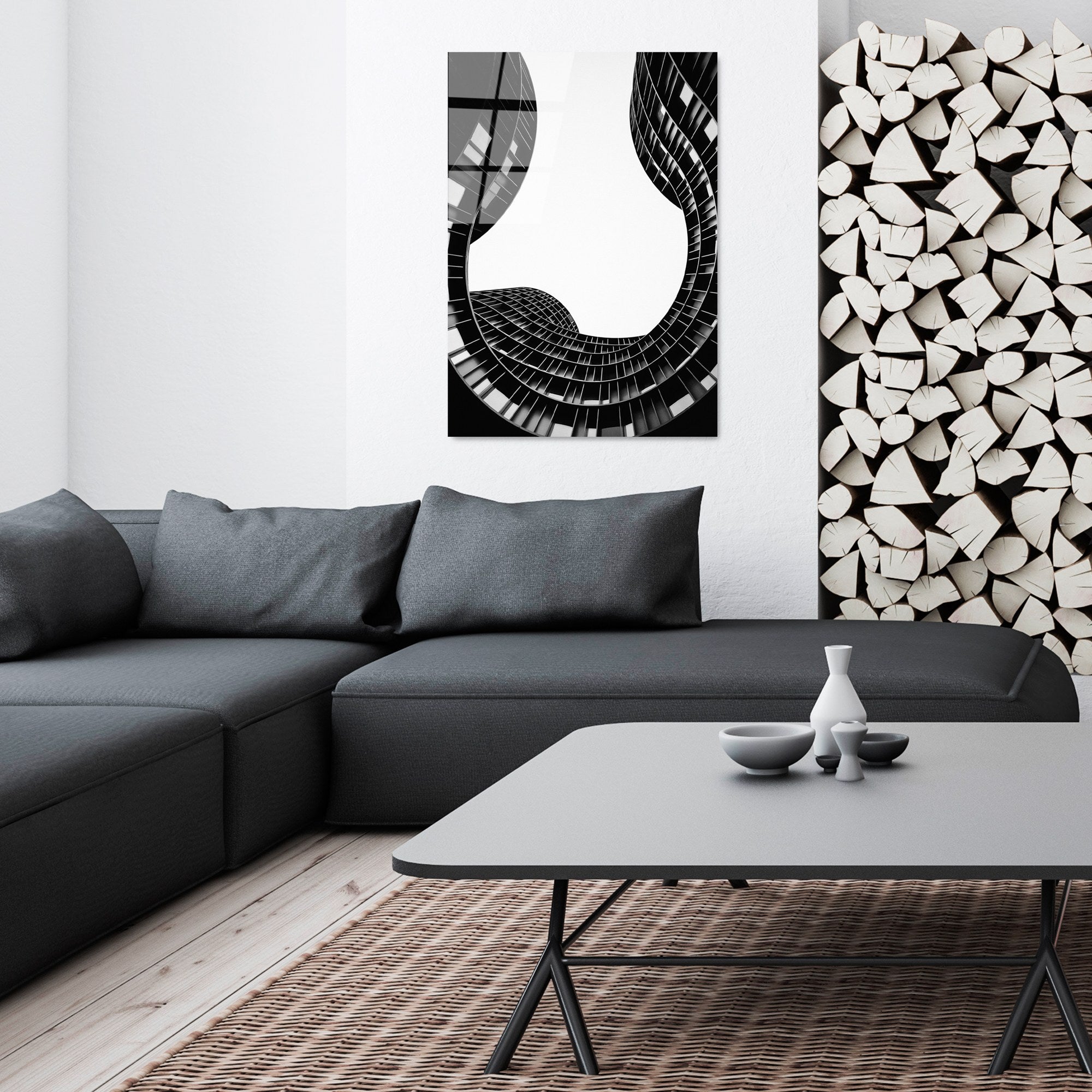 Quadro Decorativo em Vidro Temperado 70x100 cm (4 mm) Multicolor – UV-072