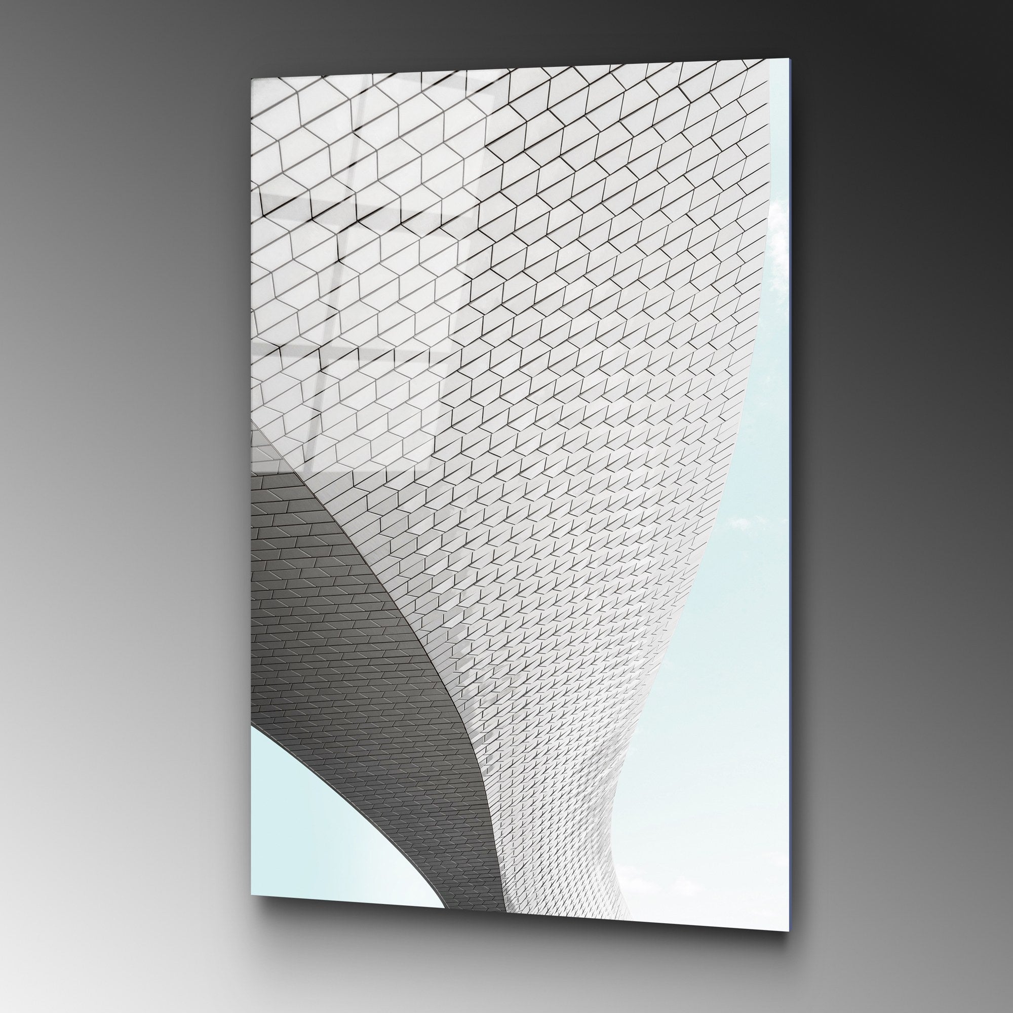 Quadro Decorativo em Vidro Temperado 100% UV-073, Multicolor, 70 x 100 cm (4 mm)