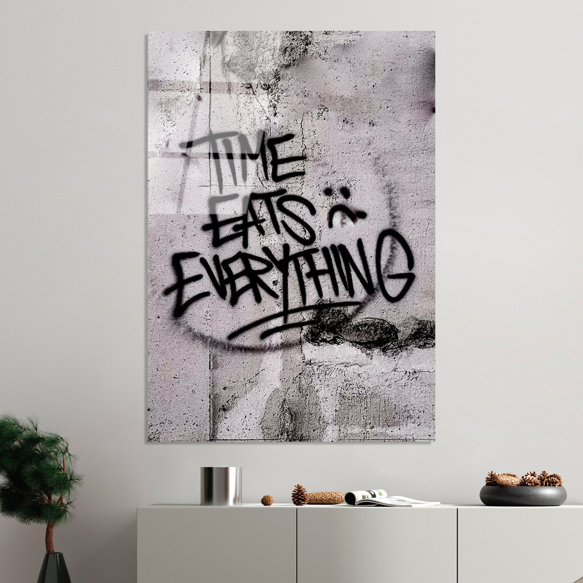 Quadro Decorativo em Vidro Temperado Multicolor UV-074 (70 x 100 cm) – 4 mm