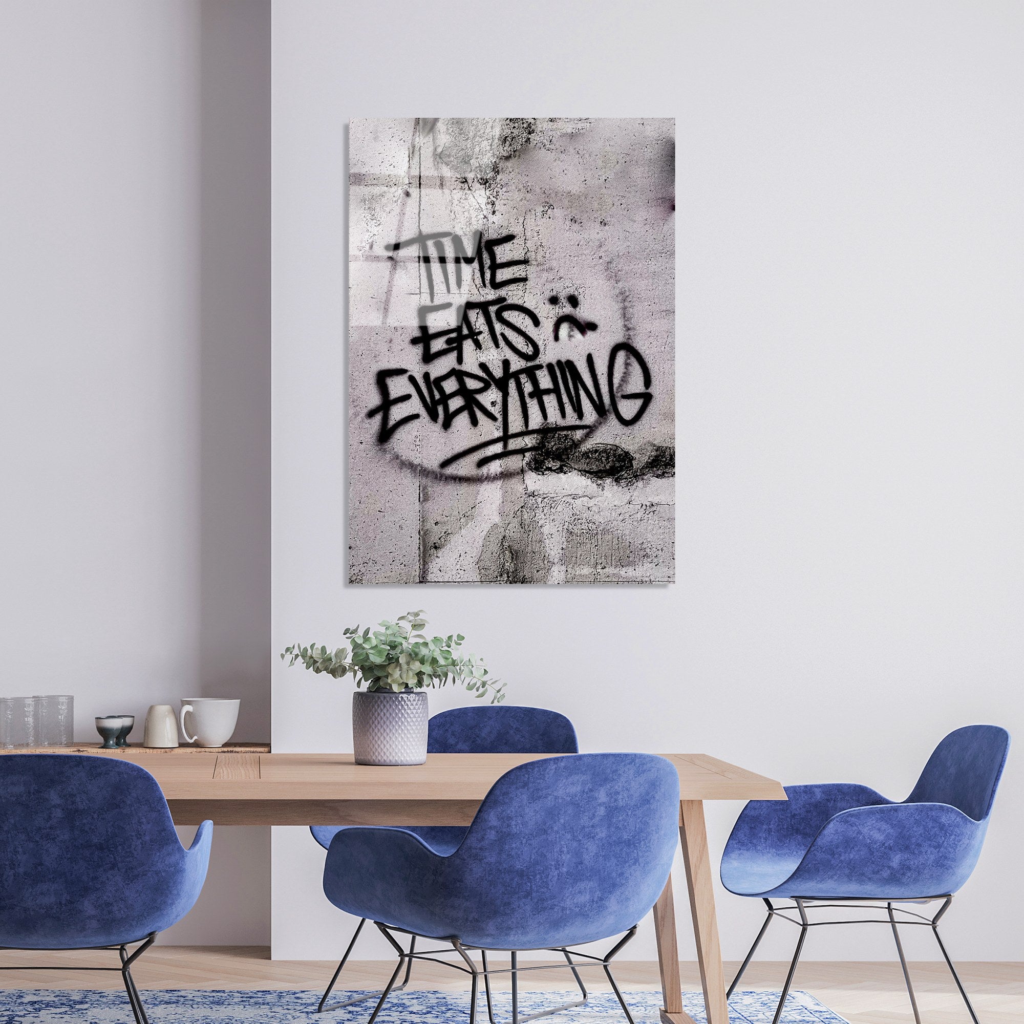 Quadro Decorativo em Vidro Temperado Multicolor UV-074 (70 x 100 cm) – 4 mm