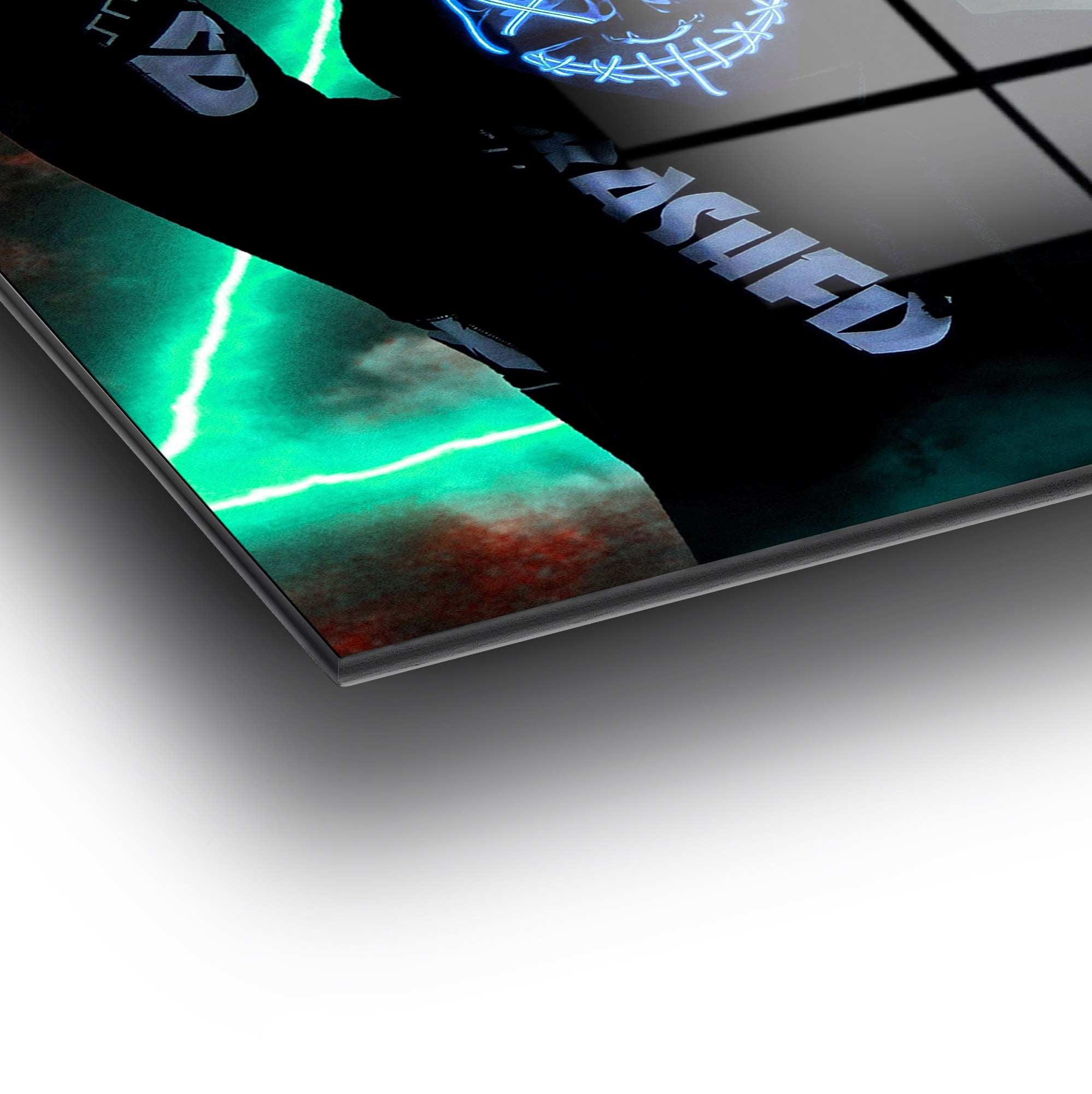 Quadro Decorativo em Vidro Temperado UV-076, 70x100 cm, Multicolor, 4 mm