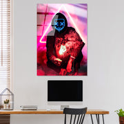 Quadro Decorativo em Vidro Temperado UV-078, 70x100 cm, 100% Vidro (4 mm), Multicolor